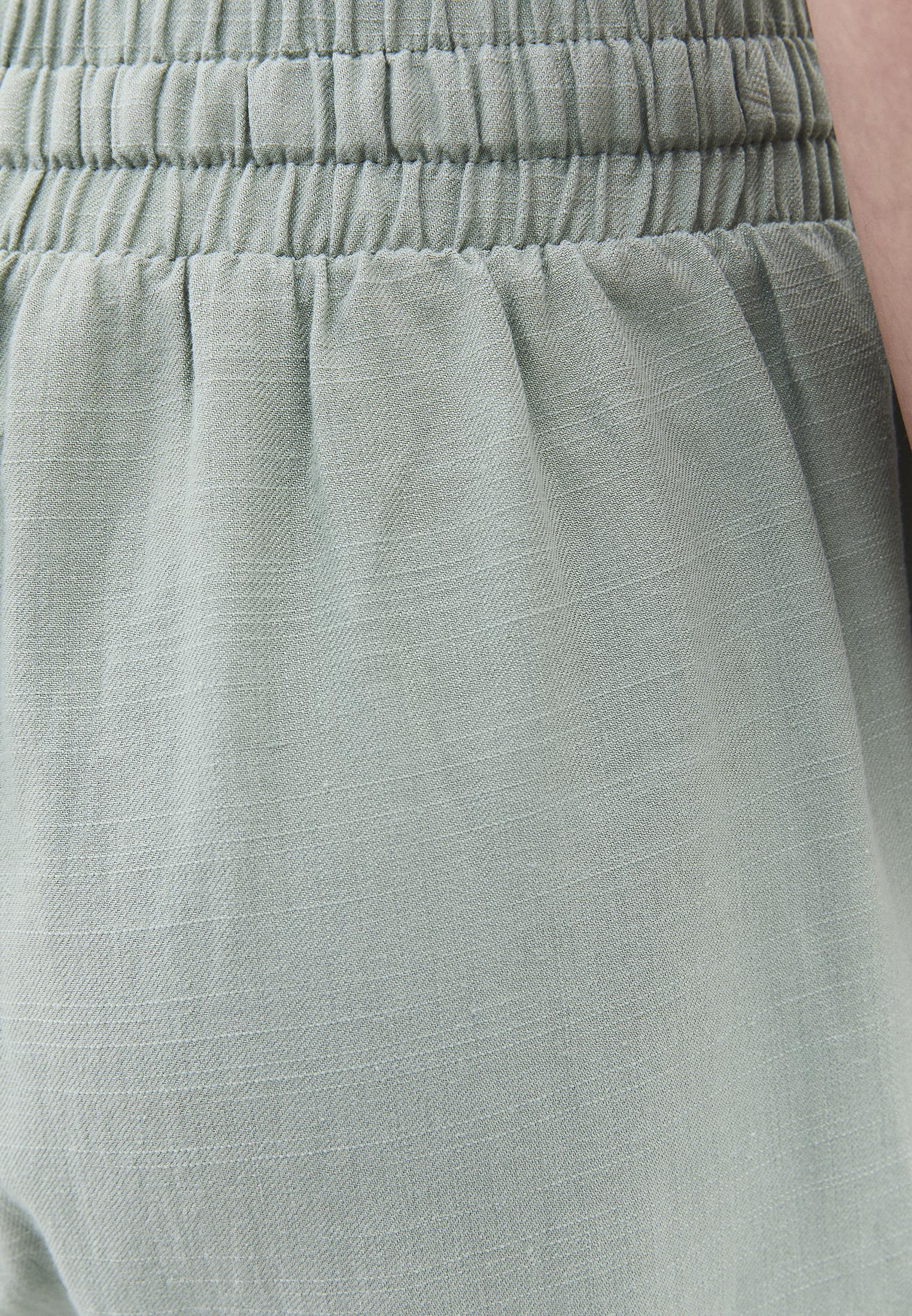 High Waist Wide Leg Elastic Waist Pants - AQUA GRAY
