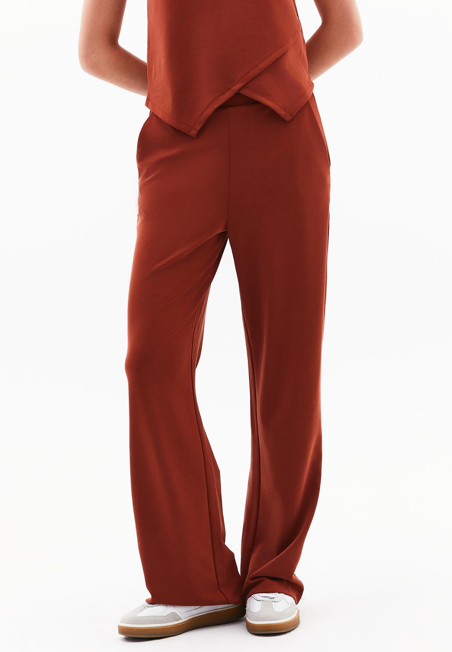 High Waist Modal Pants - ARABIAN SPICE