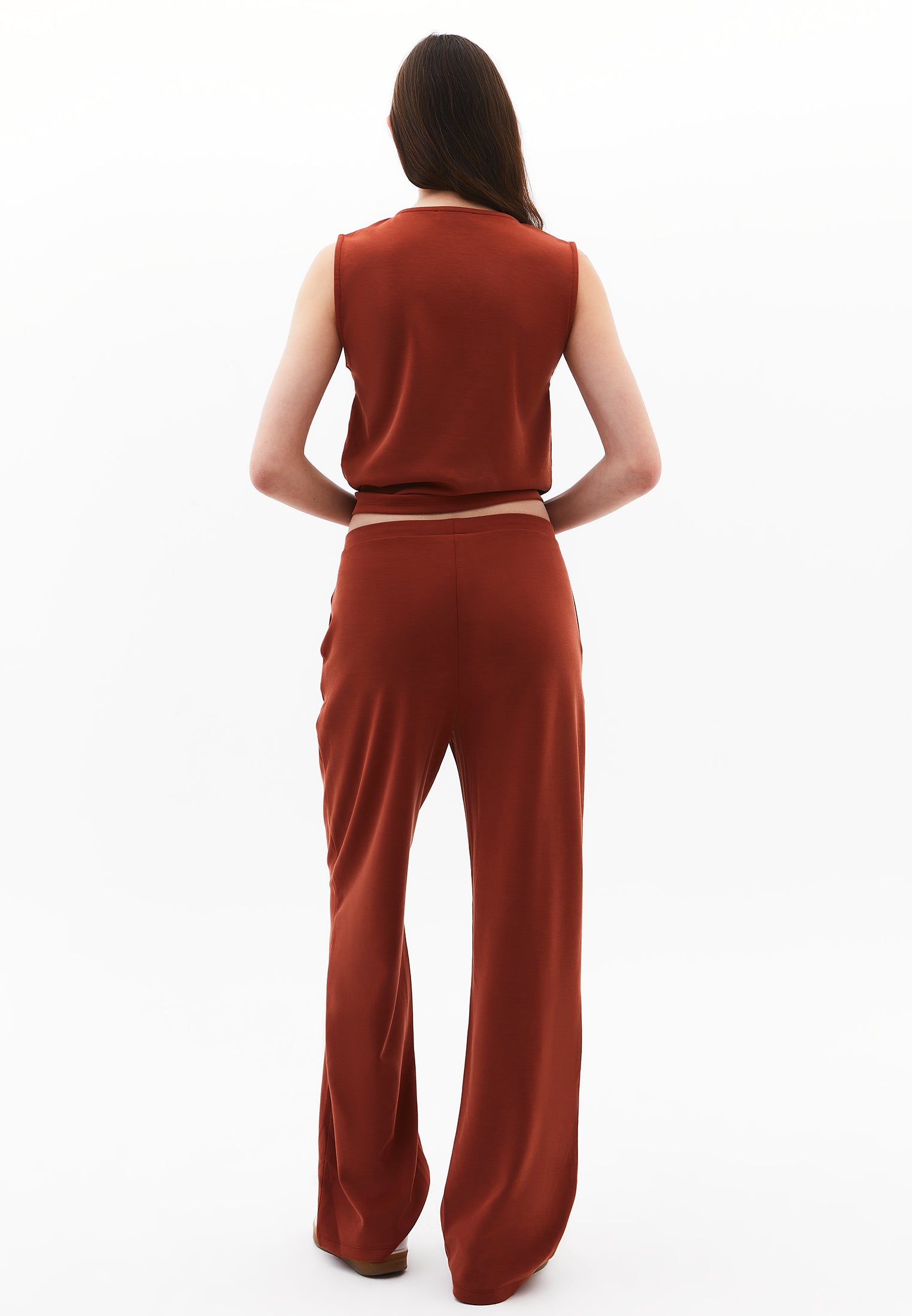 High Waist Modal Pants - ARABIAN SPICE
