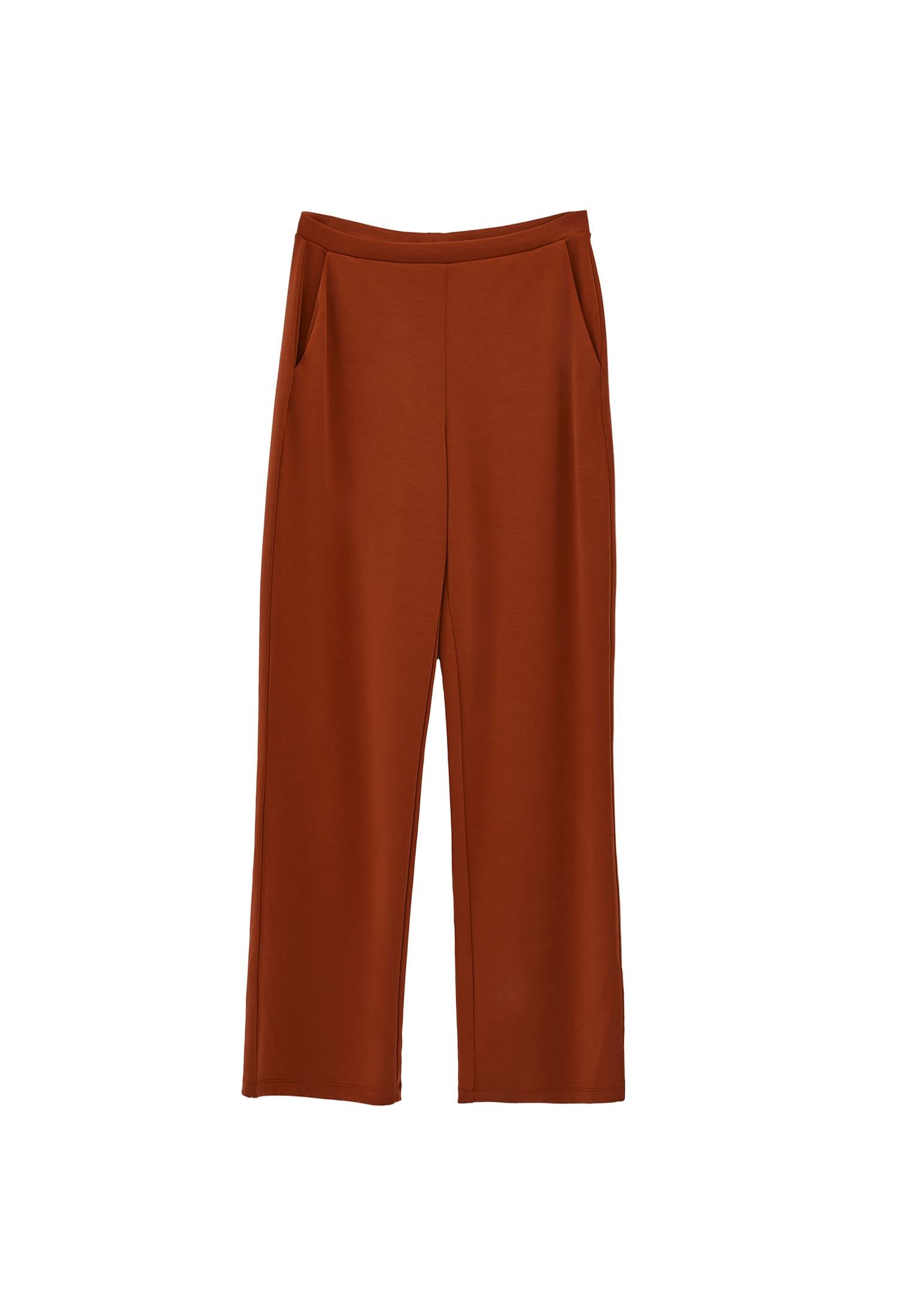 High Waist Modal Pants - ARABIAN SPICE