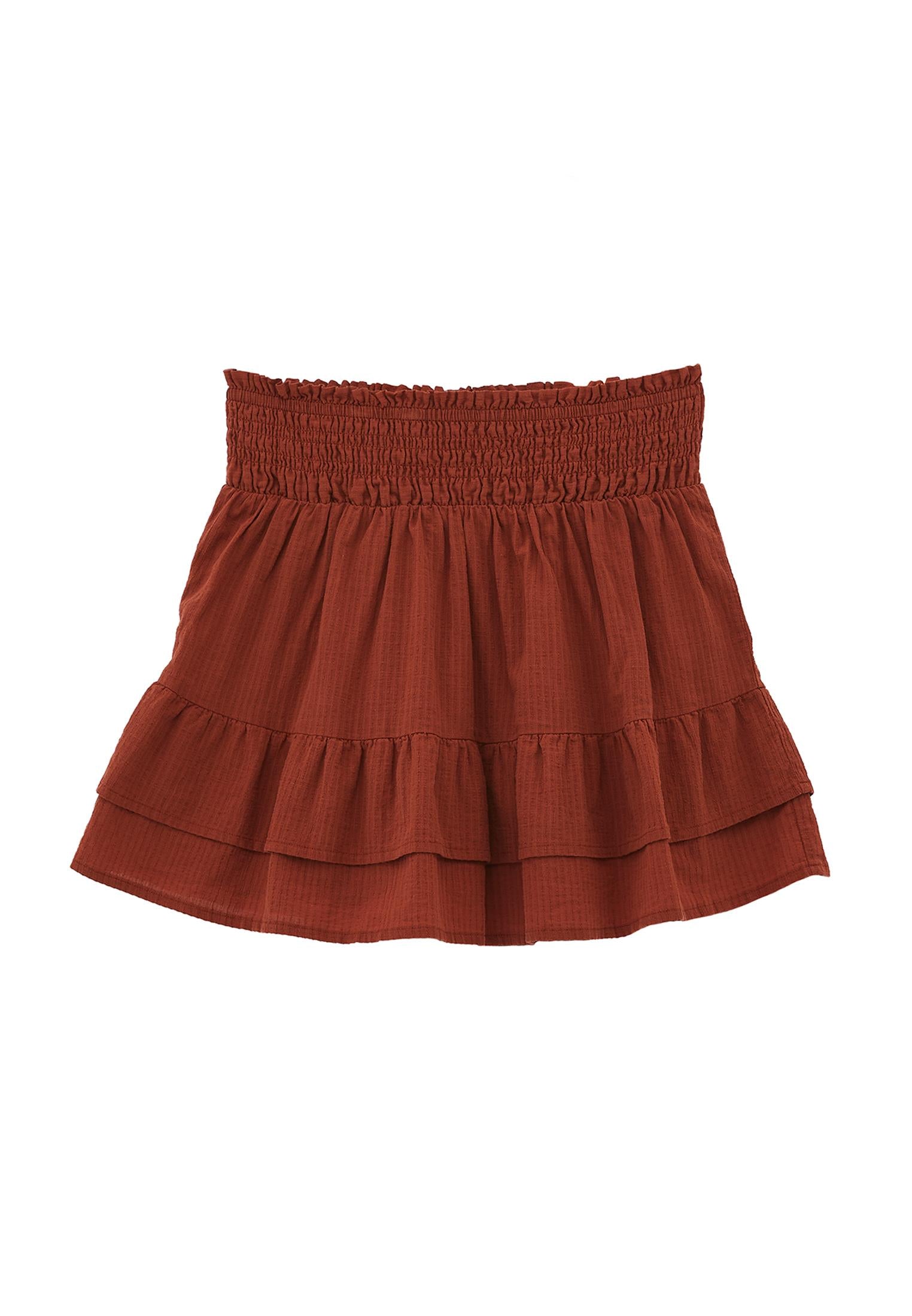Ruffled Short Skirt - ARABIAN SPICE