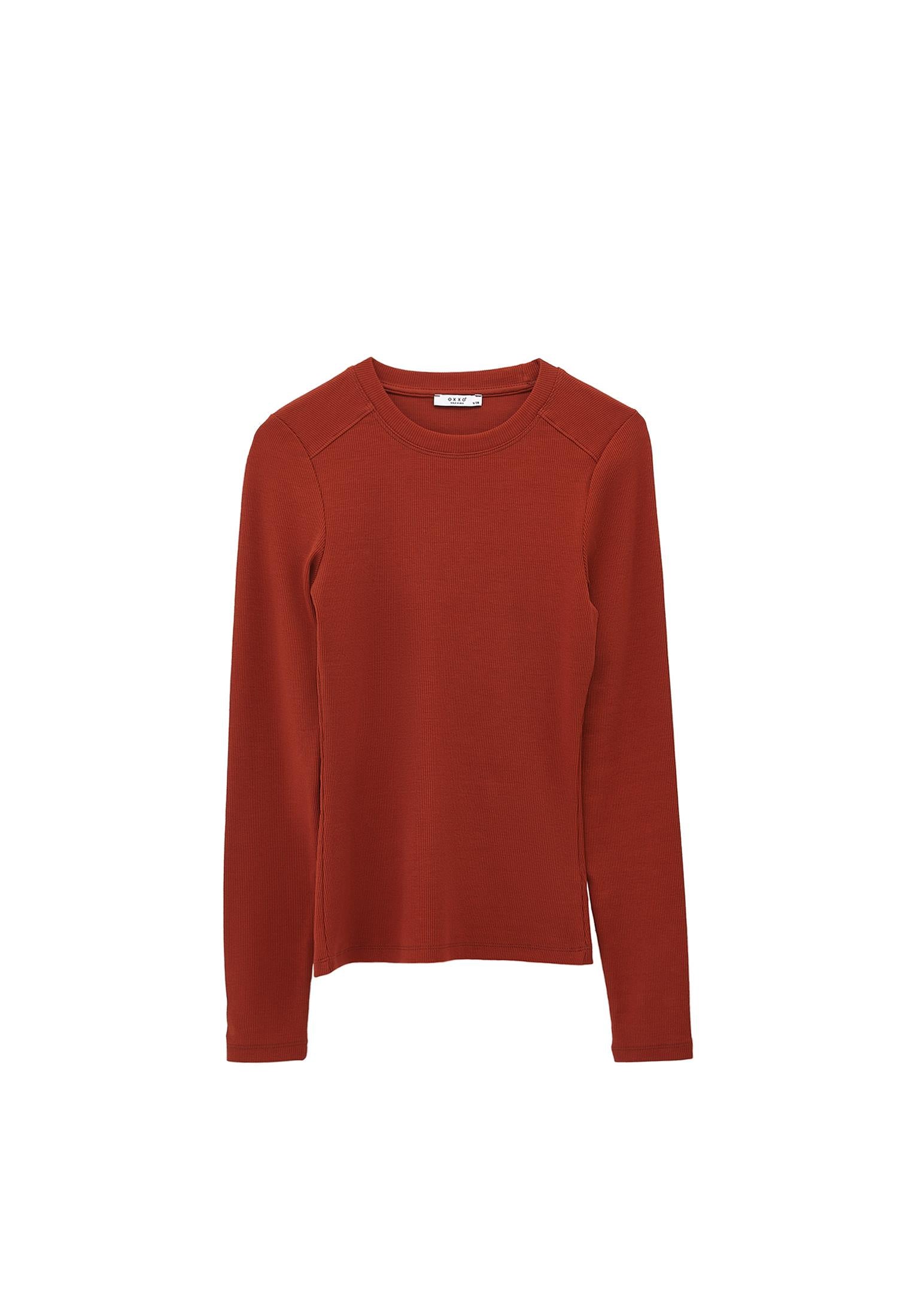 Bodycon Crew Neck T-Shirt - ARABIAN SPICE