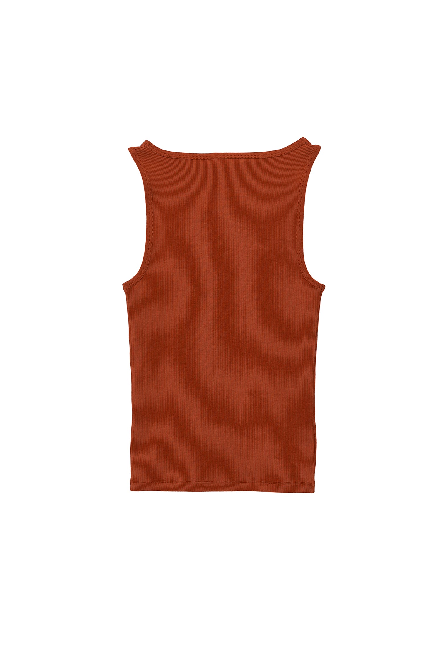Square Neck Bodycon Tank Top - ARABIAN SPICE