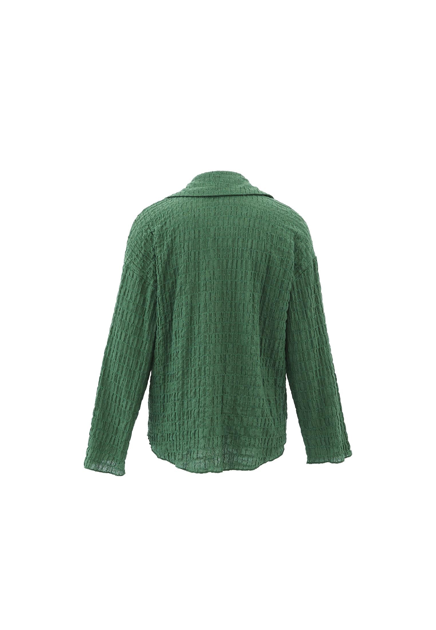 Oversize Shirt - ARTICHOKE GREEN
