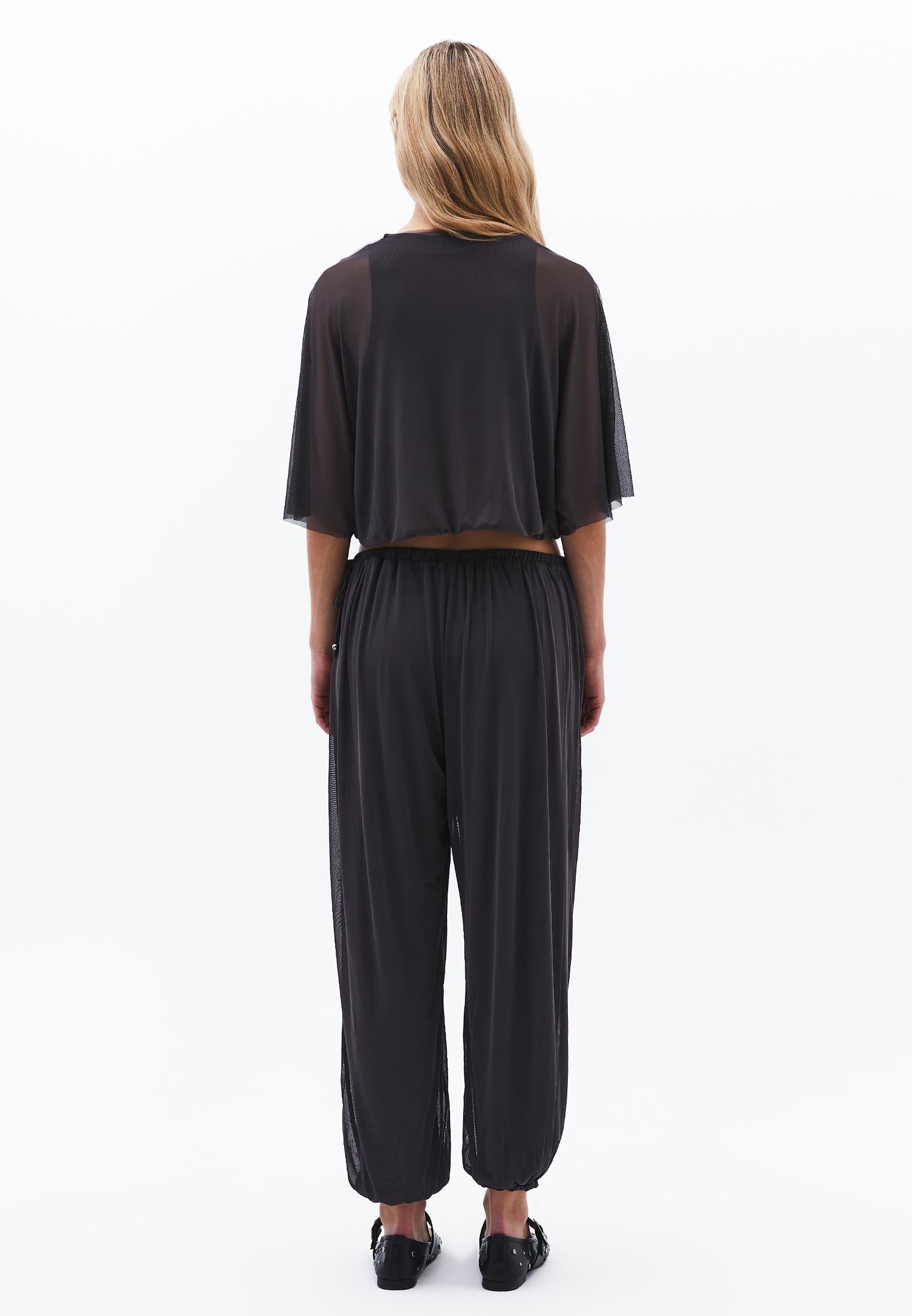Balloon Form Jogger Pants - ASPHALT