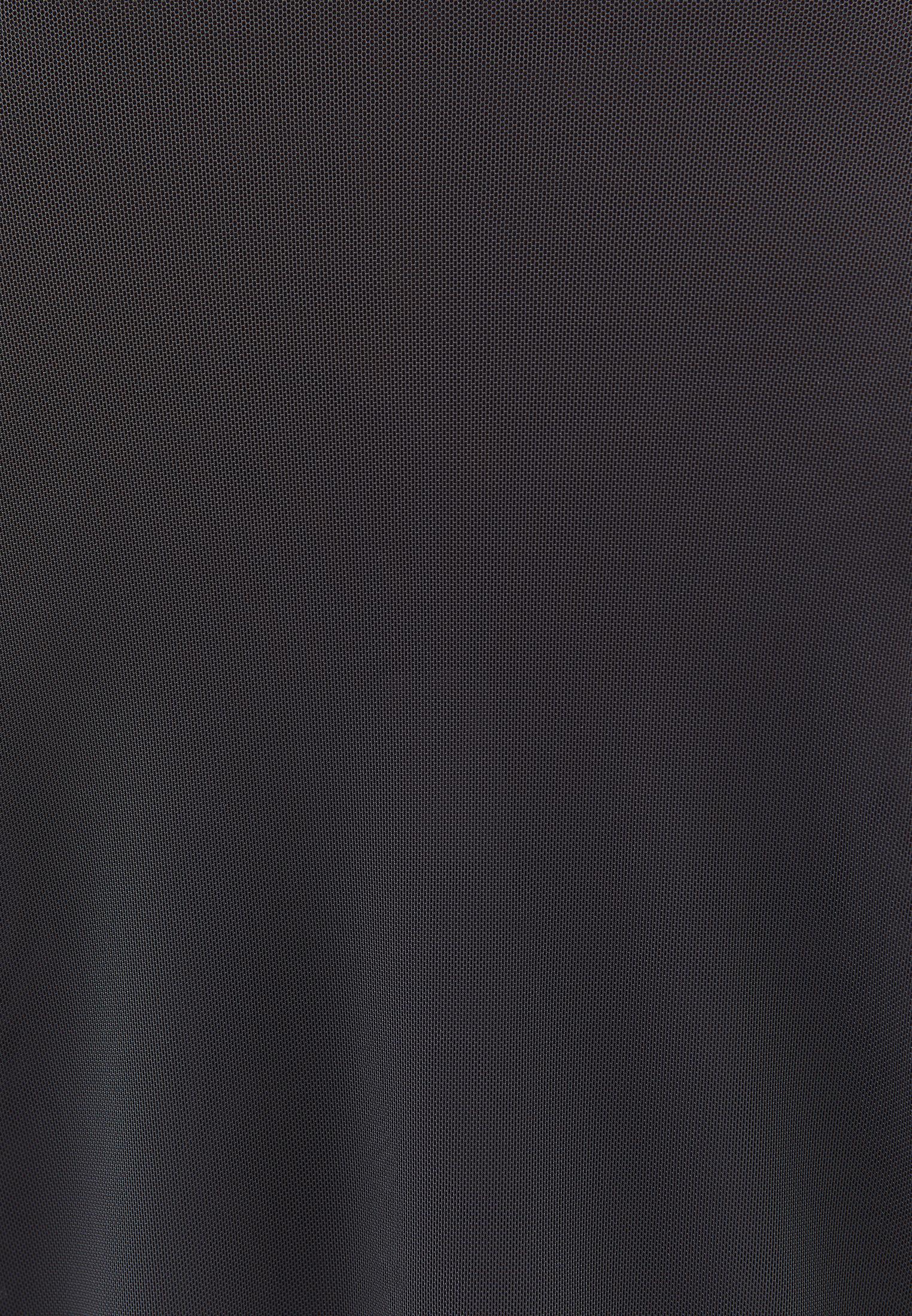 Batwing Sleeve Boat Neck Blouse - ASPHALT