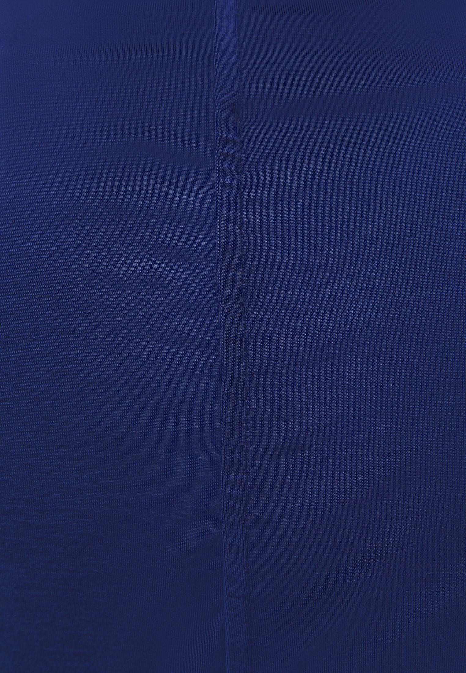 Asymmetric Neck Batwing Sleeve T-Shirt - BELLWETHER BLUE