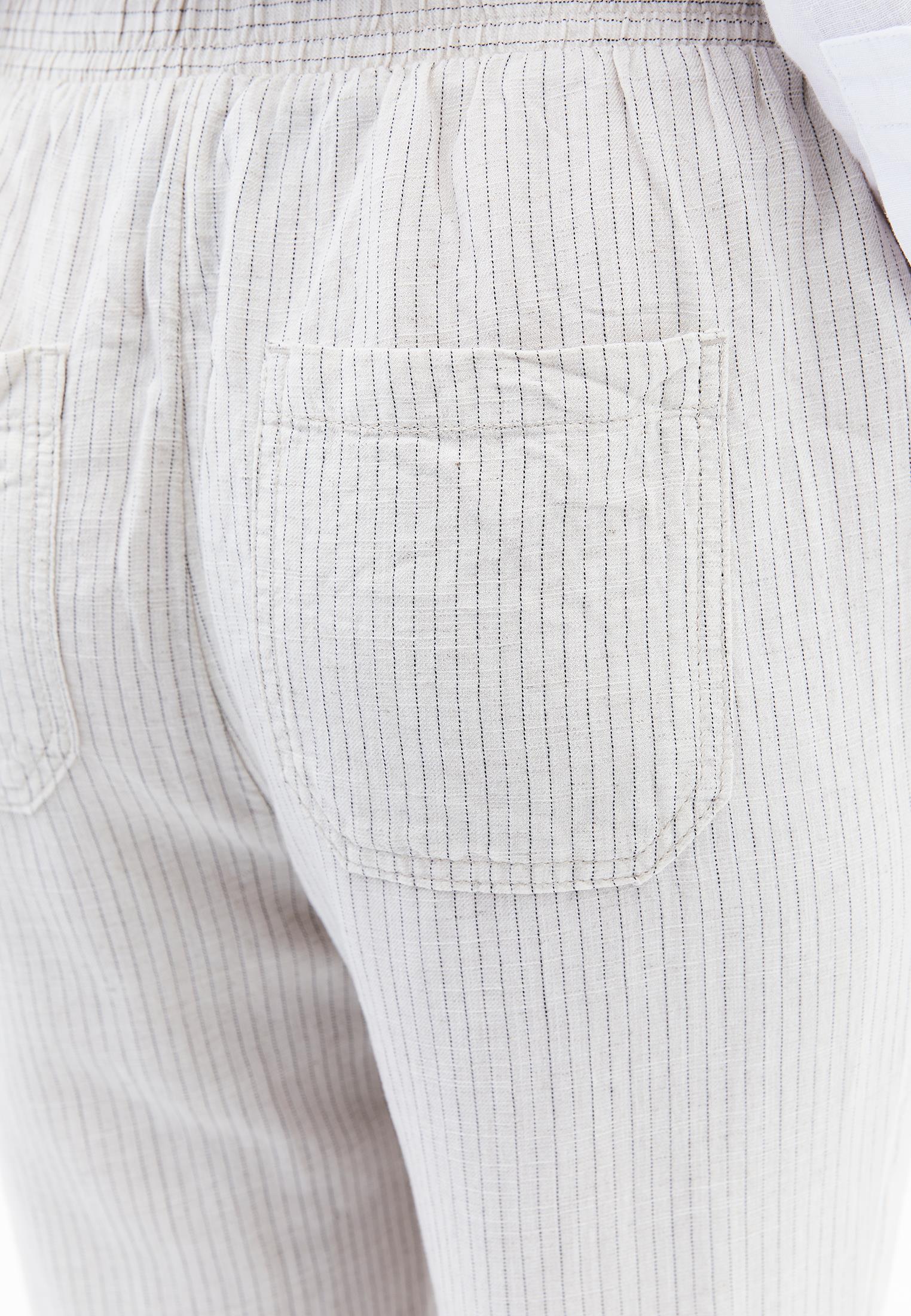 High Waist Carrot Pants - BLACK STRIPE