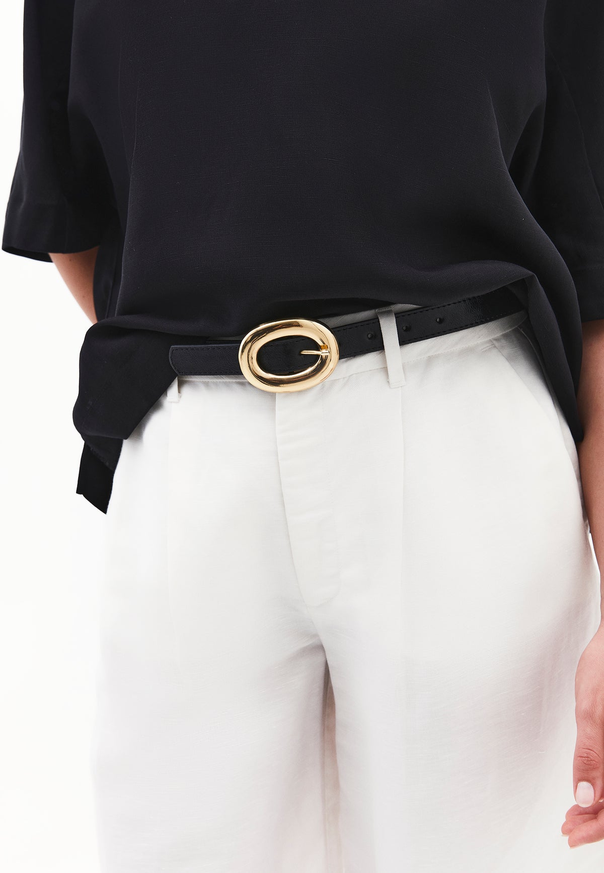 Women's Belt For Daily Outfit - BLACK