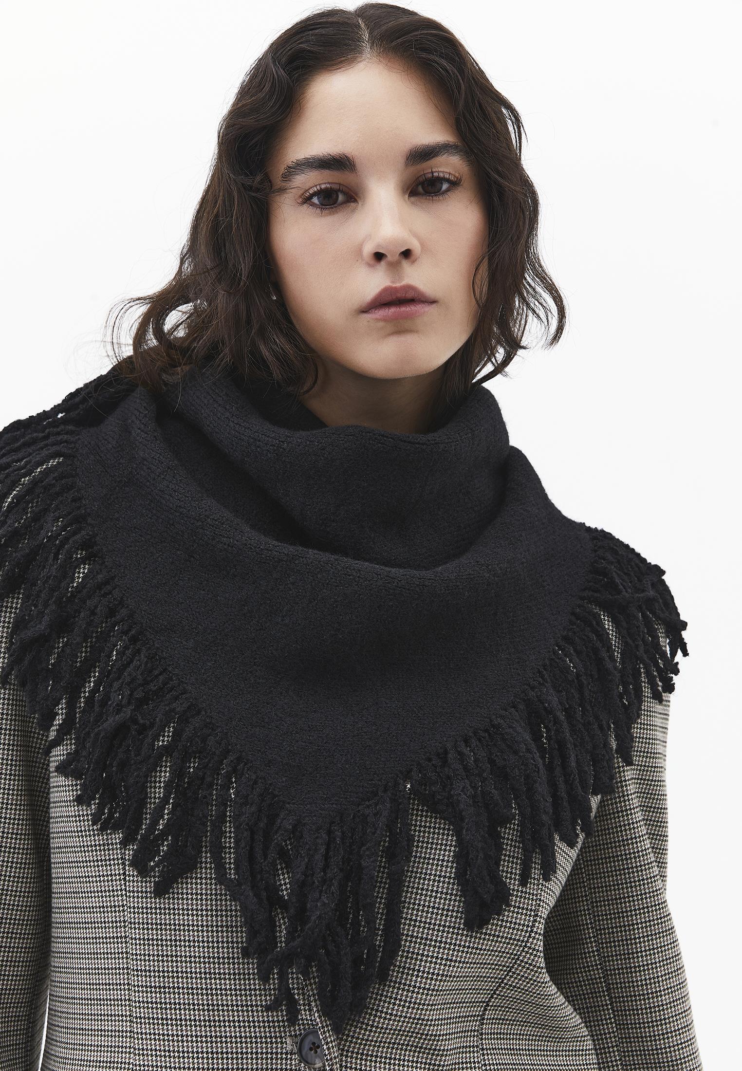 Scarf Shawl Design - BLACK