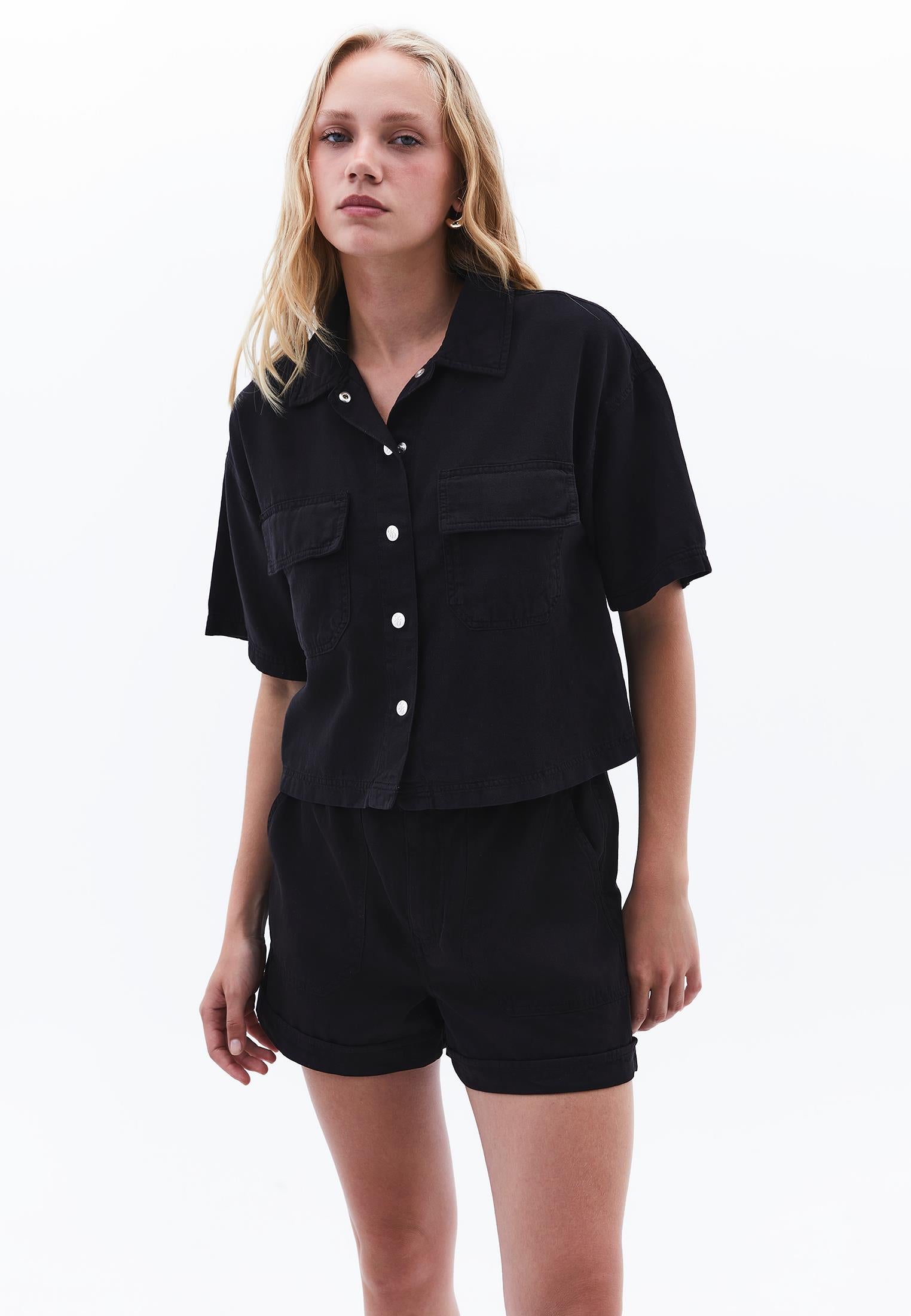 Oversize Shirt - BLACK