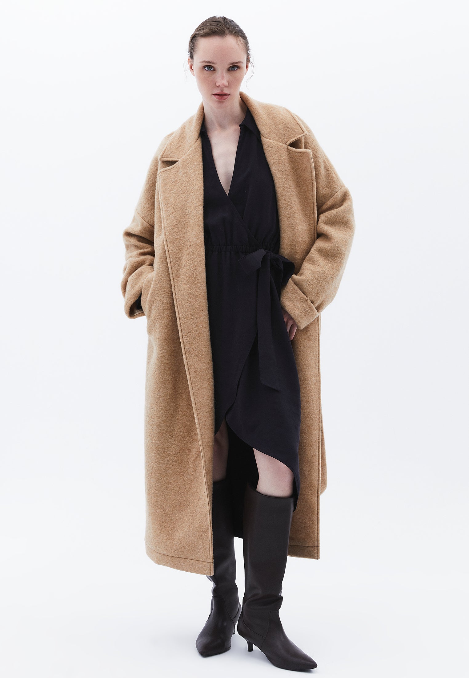 Midi Dress - BLACK
