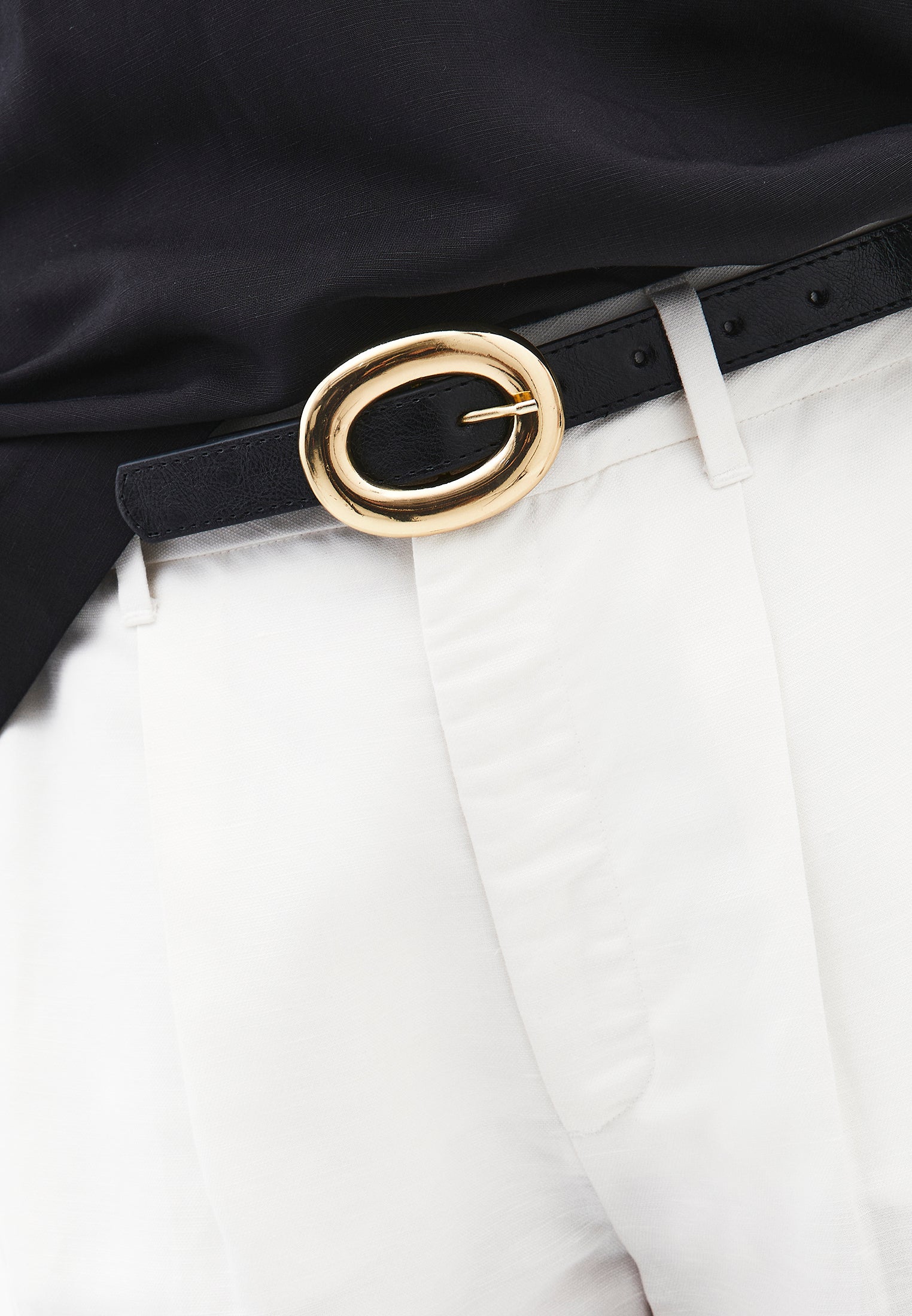 Women's Belt For Daily Outfit - BLACK