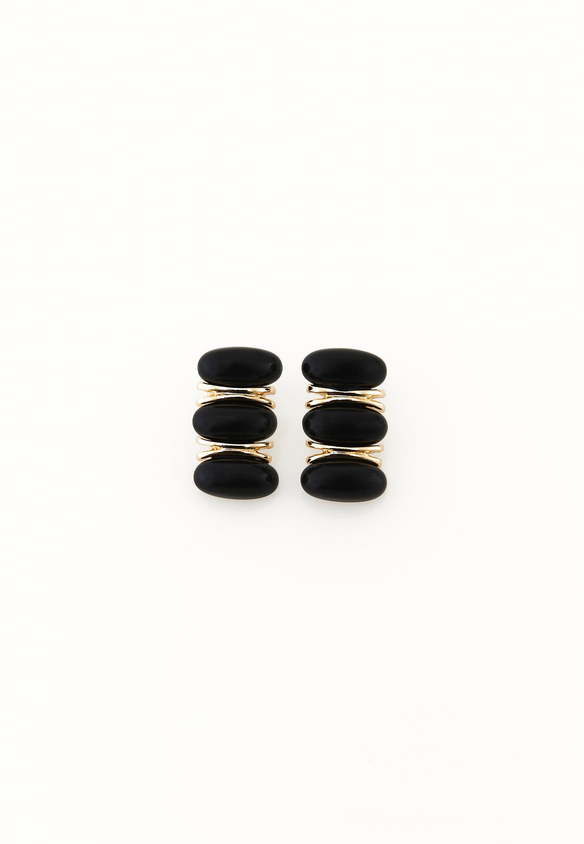 Minimal Earring Model - BLACK