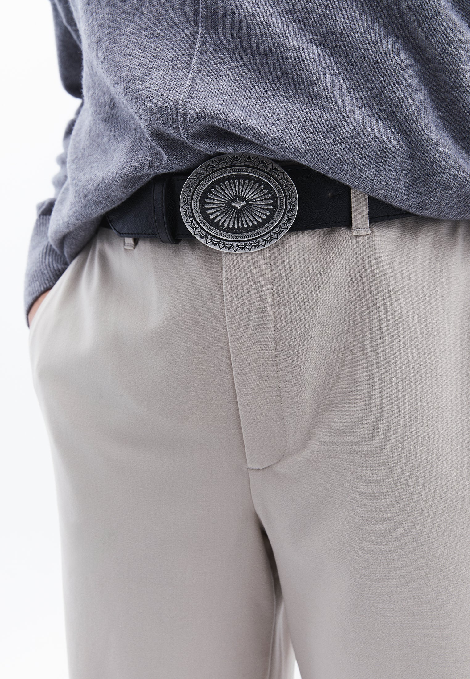 Modern Women Belt - BLACK