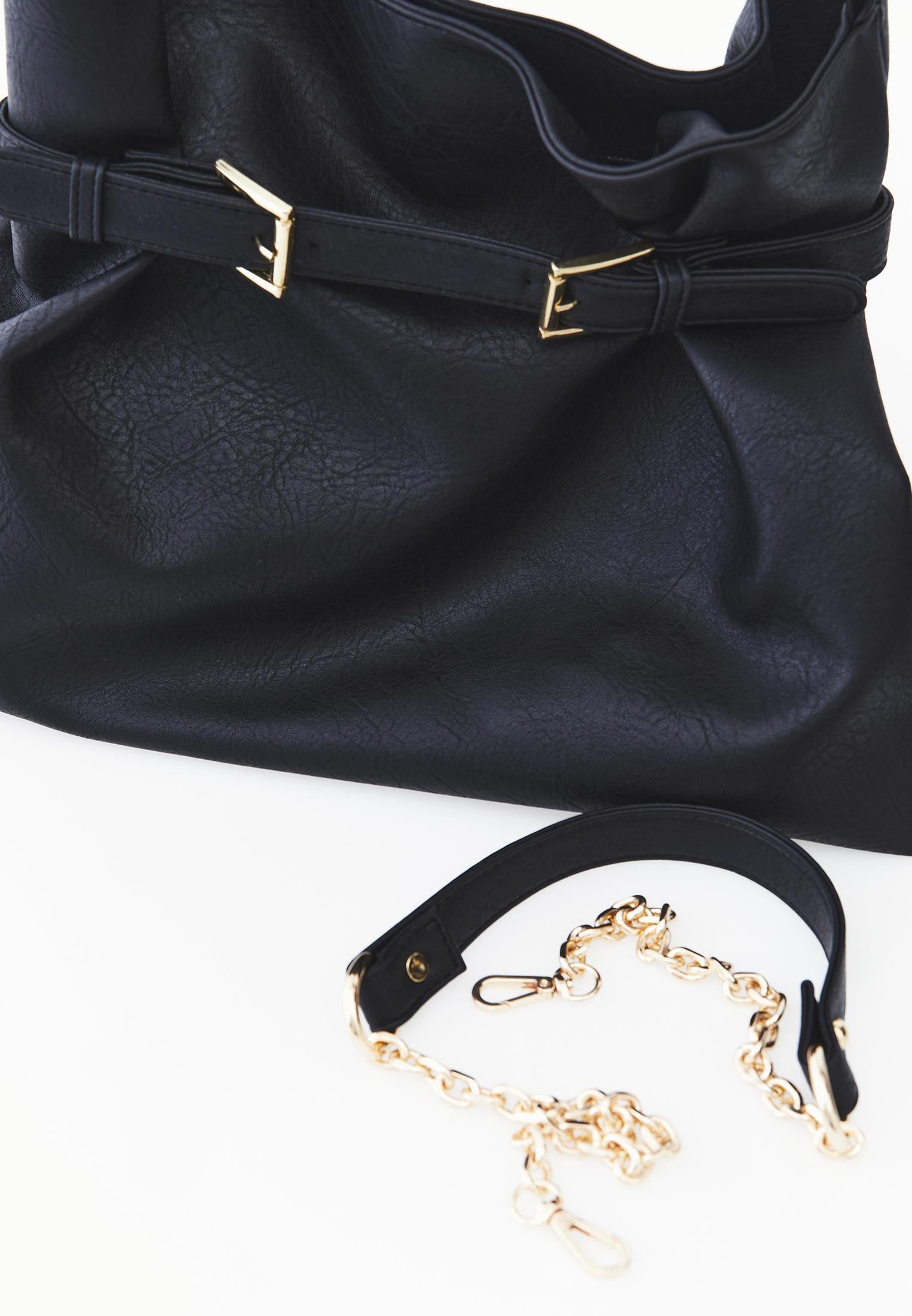 Daily Shoulder Bag - BLACK