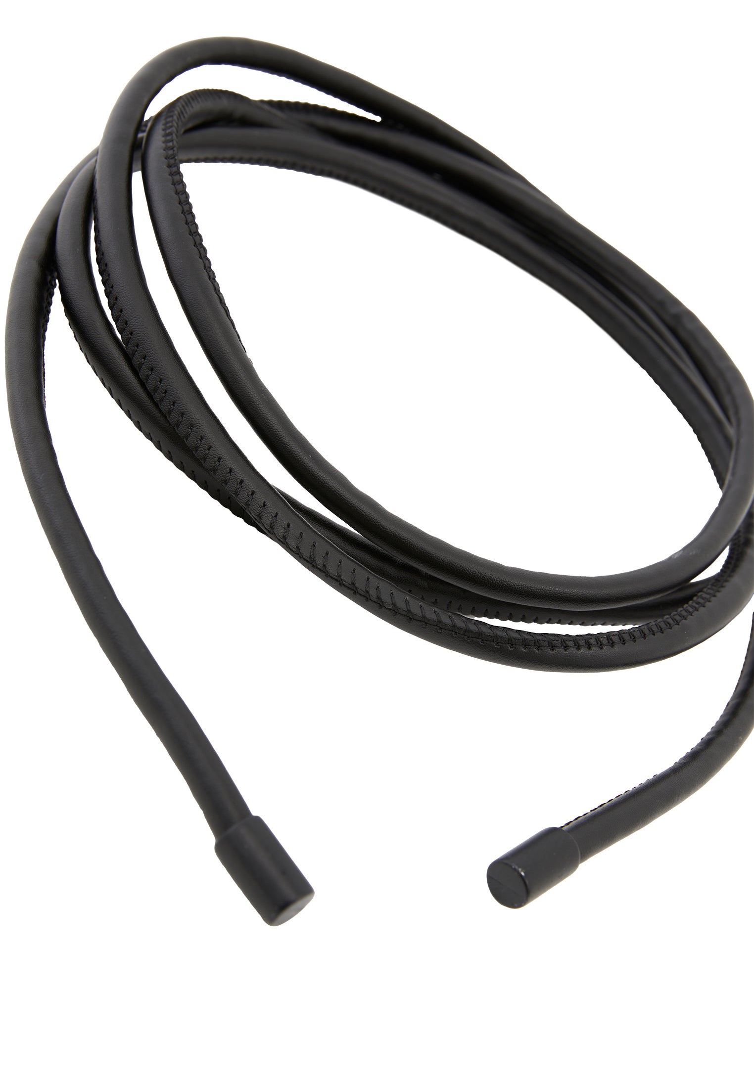 Women Woven Fabric Belt - BLACK
