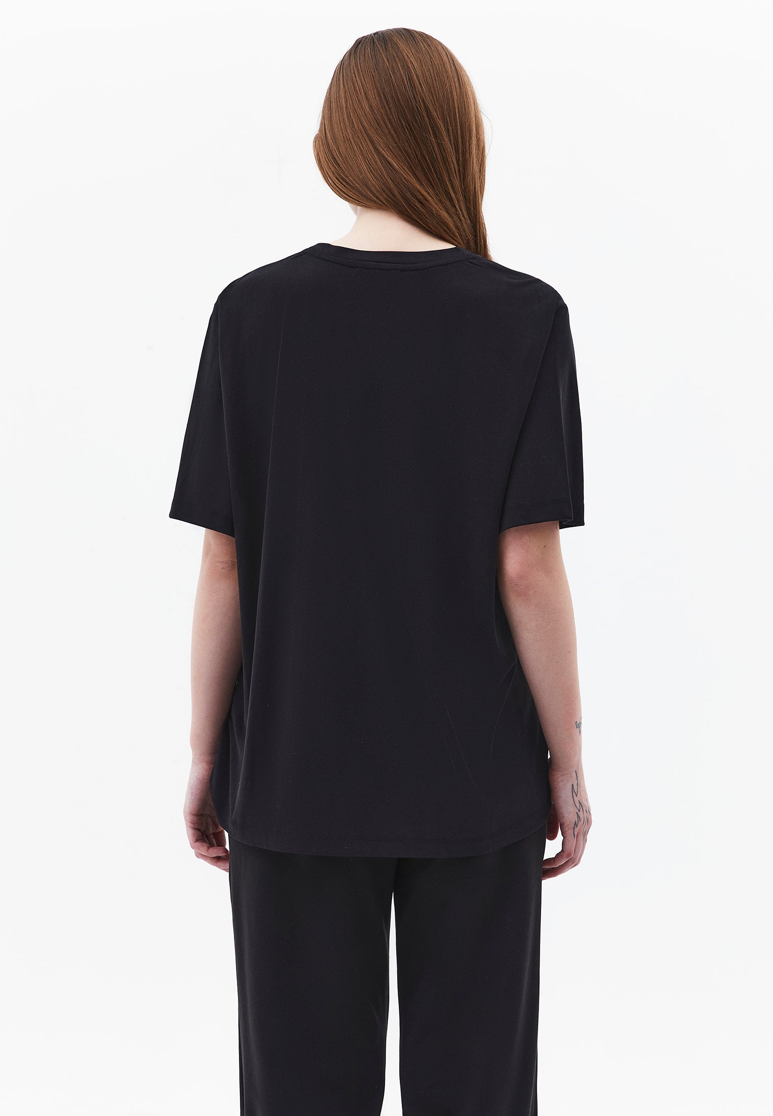 Oversize Modal Tunic - BLACK