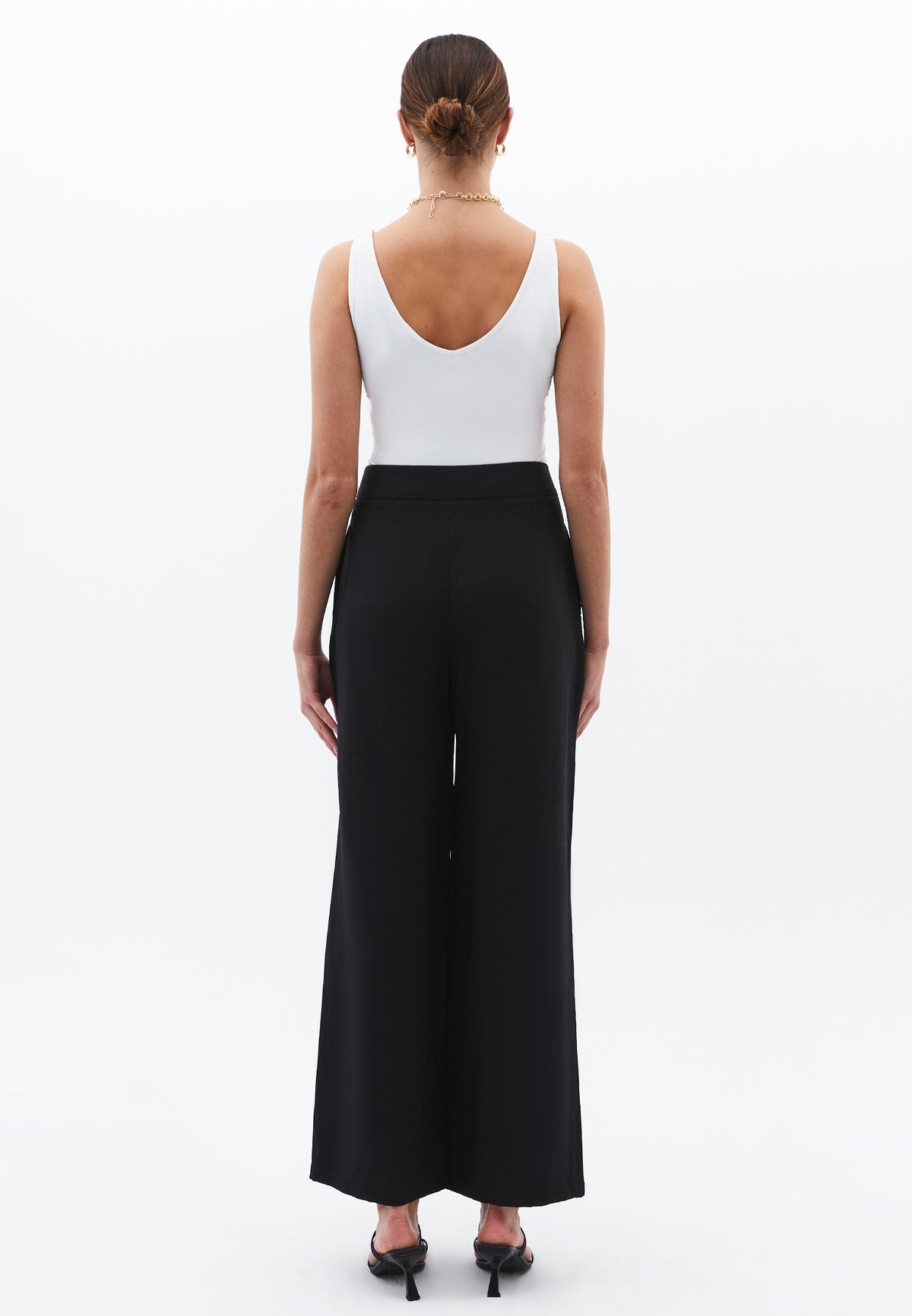 Straight Pants - BLACK