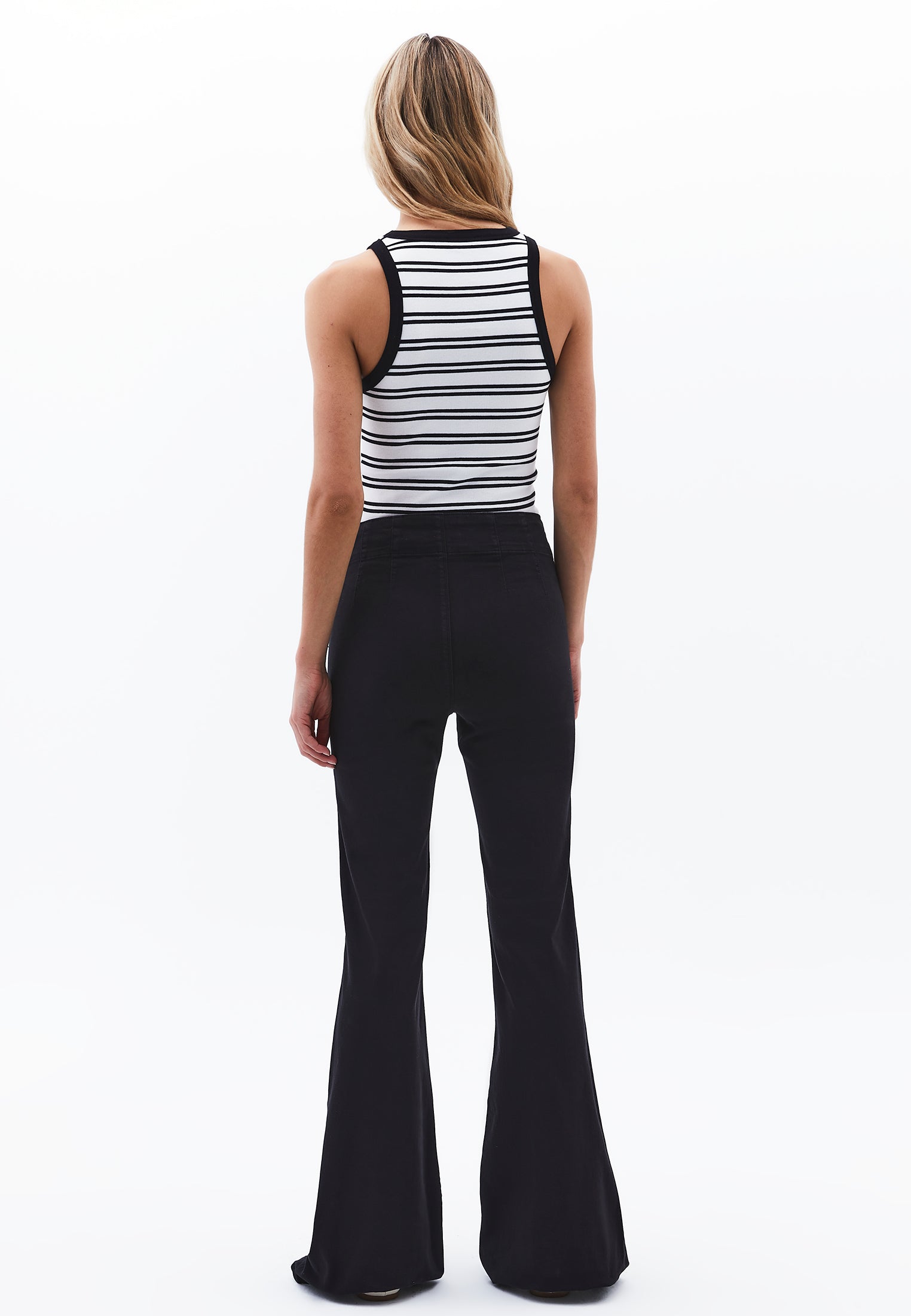 Spanish Leg Pants - BLACK