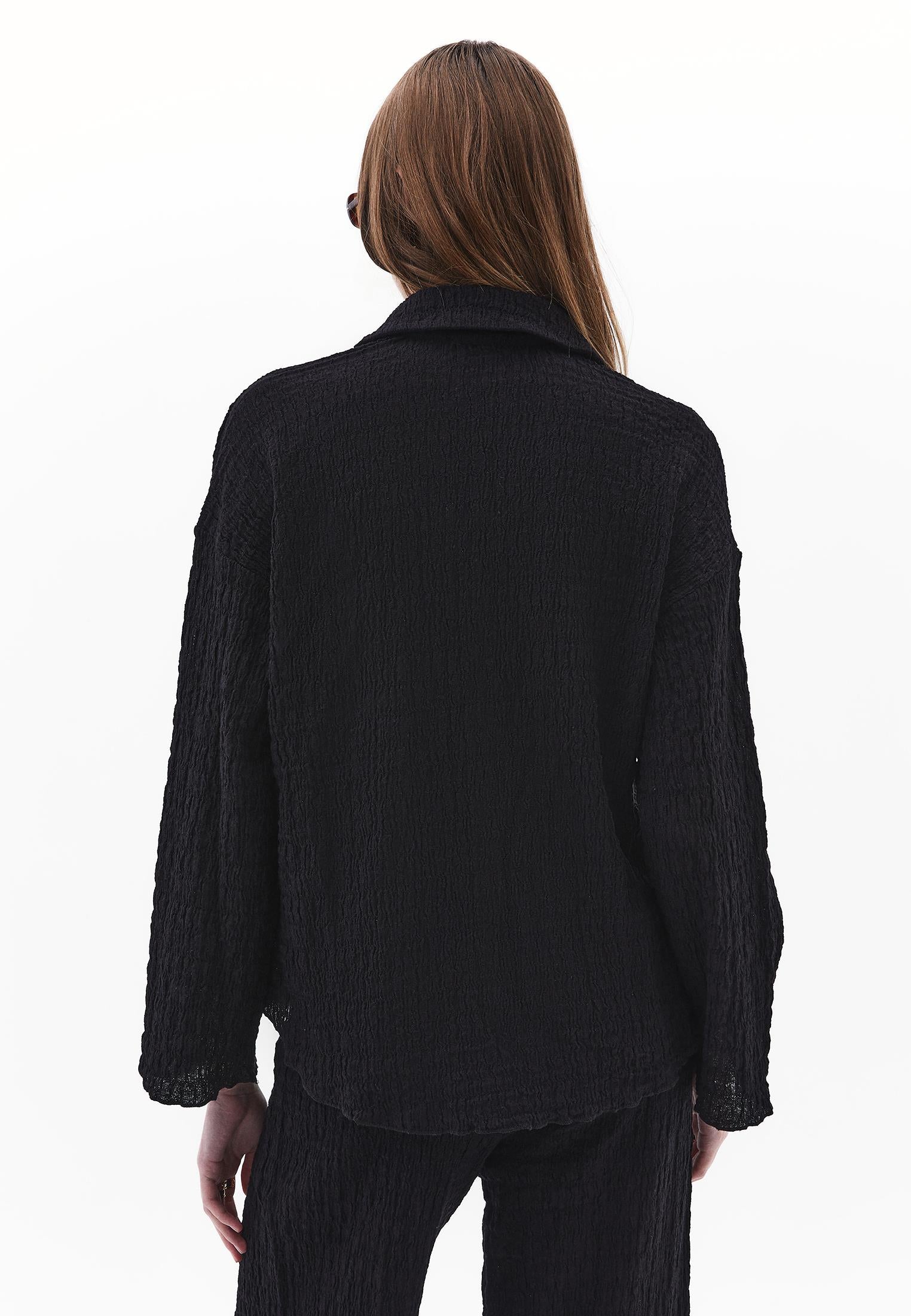 Oversize Shirt - BLACK