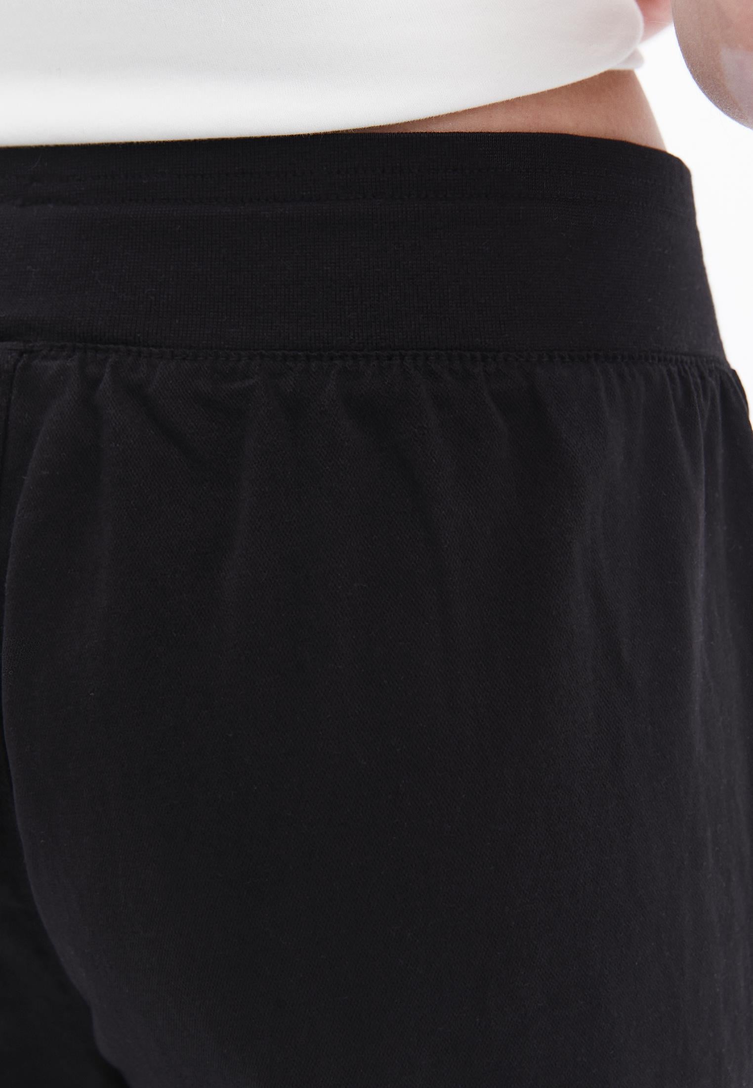 Summer Tencel Jogger Pants - BLACK