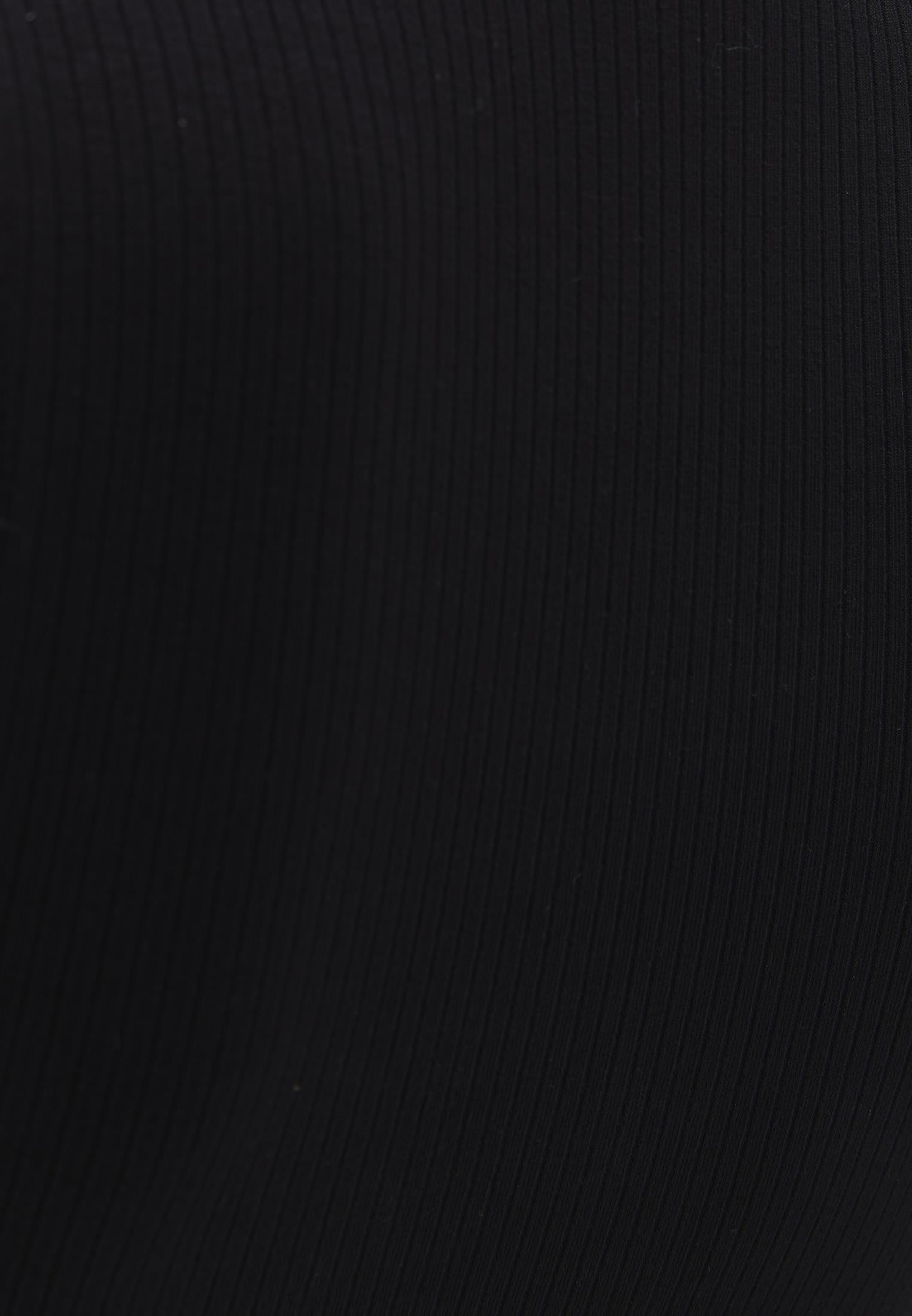 High Neck Sleeveless Bodycon Midi Dress - BLACK