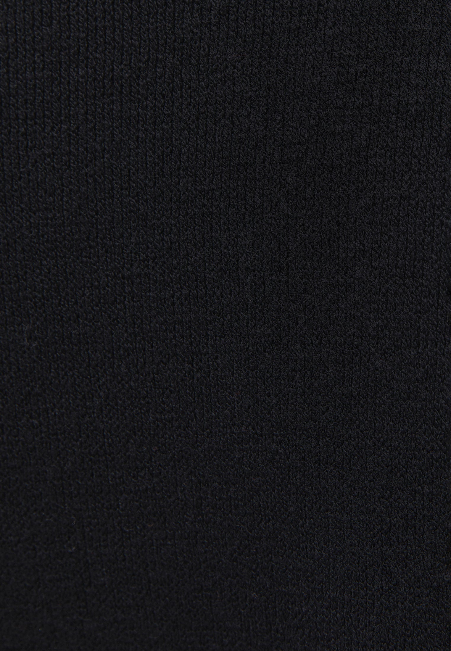 V-Neck Long Sleeve Cardigan - BLACK