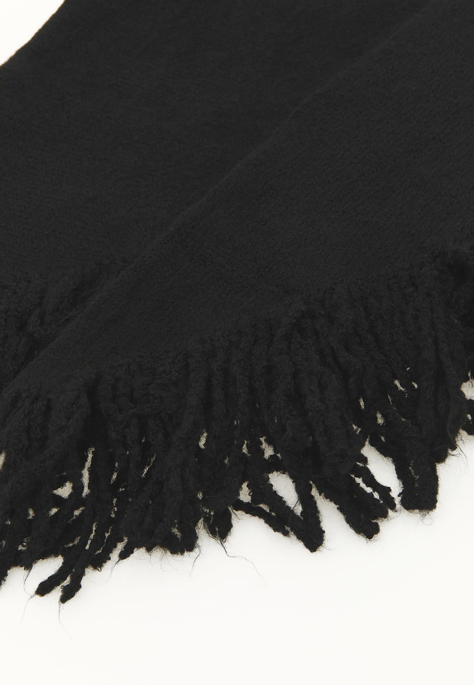 Scarf Shawl Design - BLACK