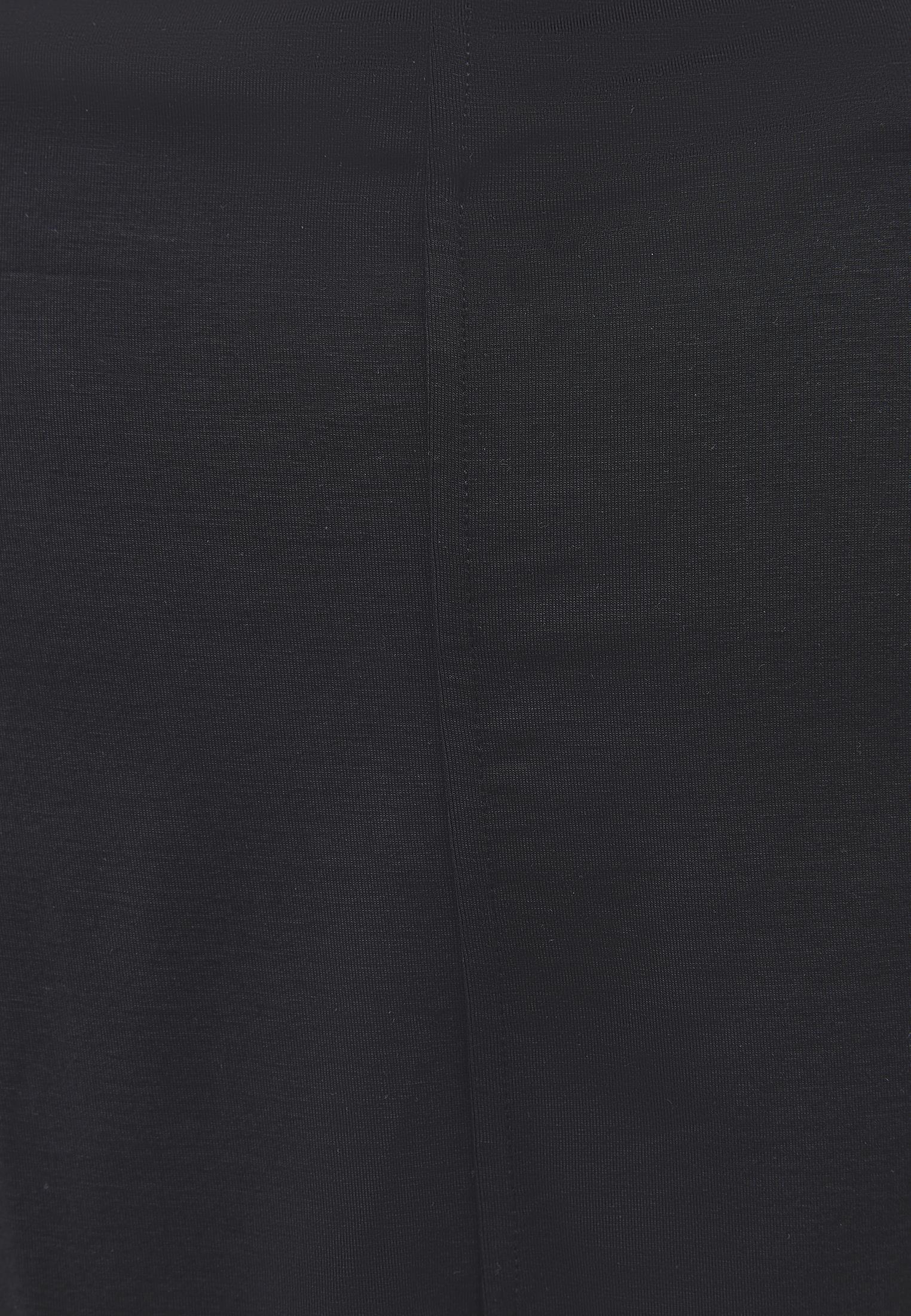Asymmetric Neck Batwing Sleeve T-Shirt - BLACK