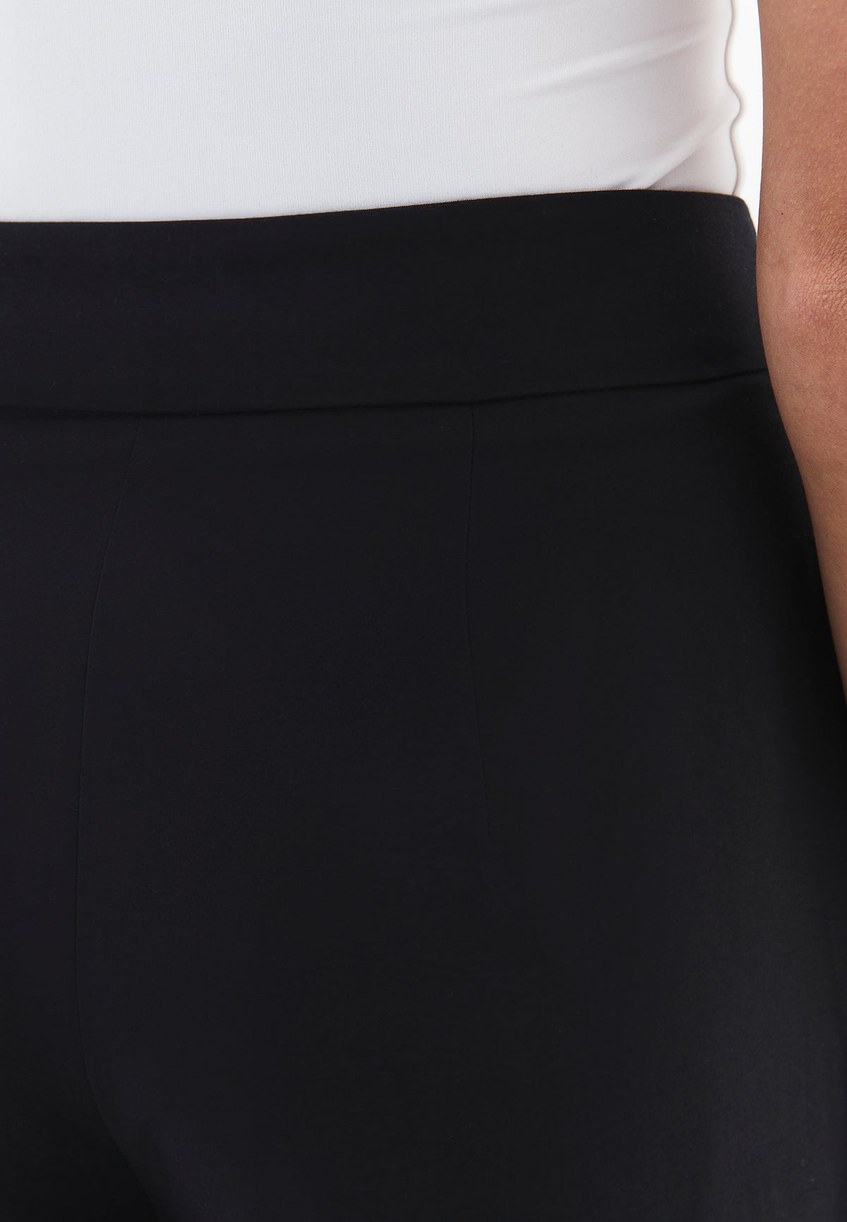 Straight Pants - BLACK