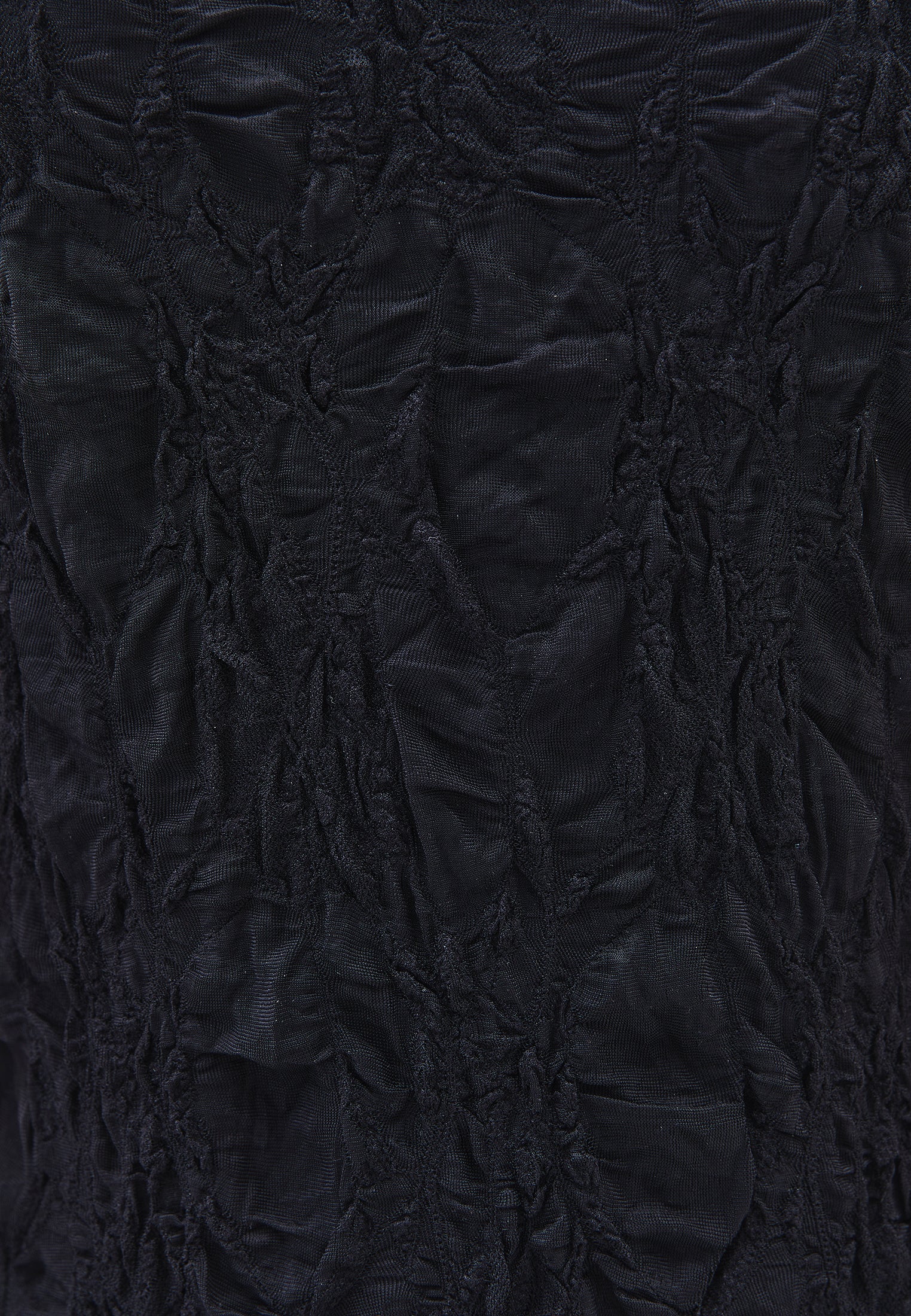 Long Lace Dress - BLACK