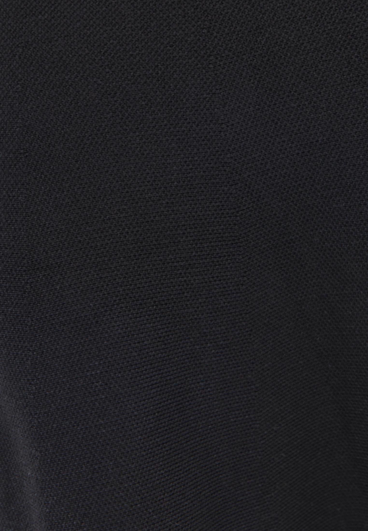 A-Line Short Knit Skirt - BLACK
