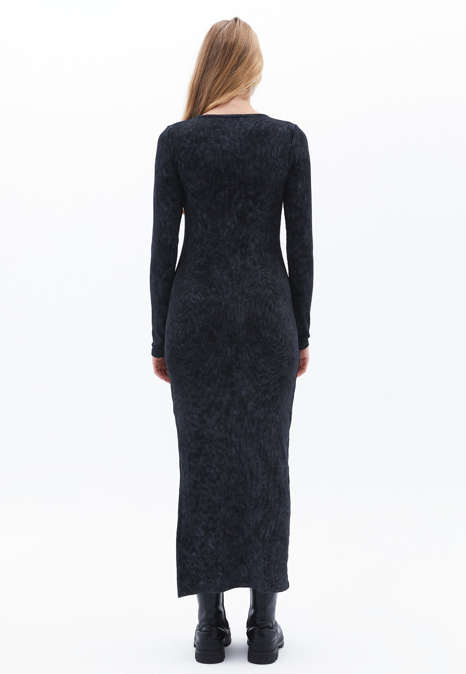 Bodycon Long Dress - BLACK