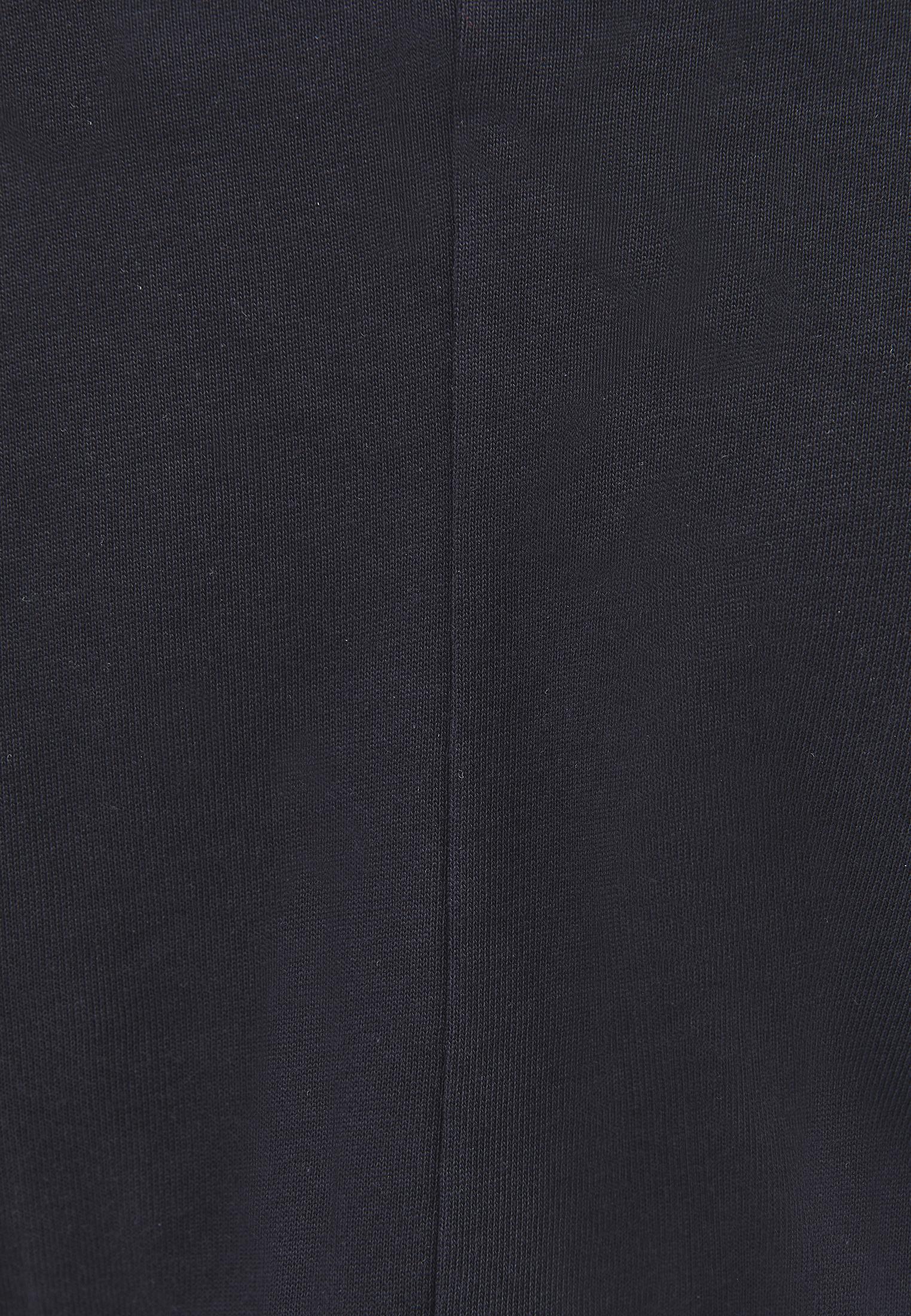Boat Neck Long Sleeve Sweater - BLACK