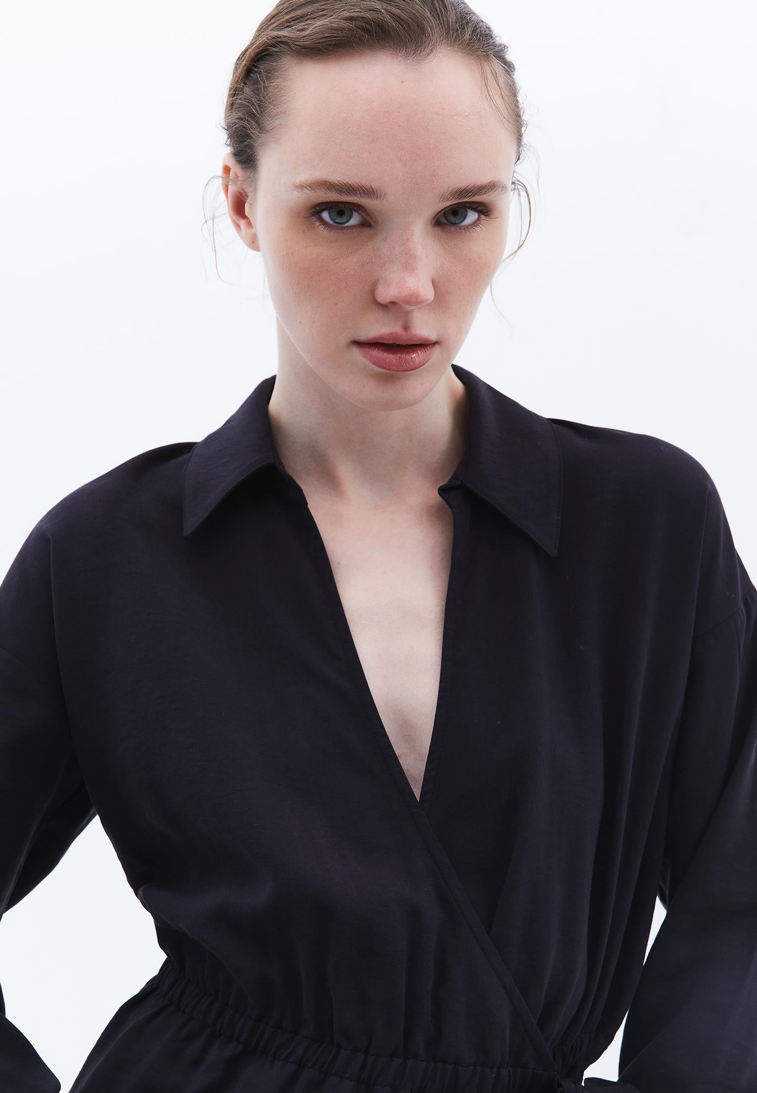 Midi Dress - BLACK
