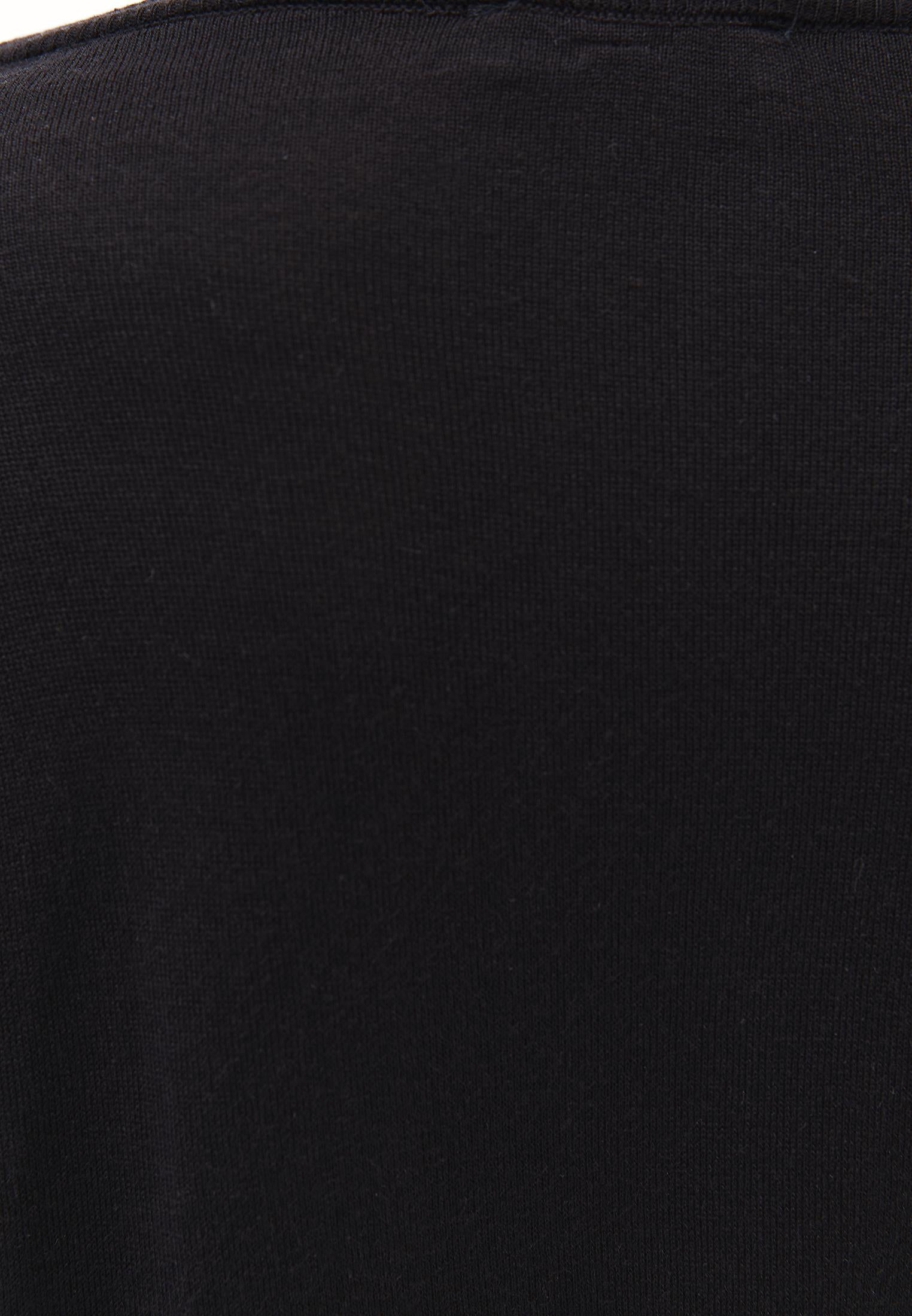 Knitted Boat Neck Sweater - BLACK