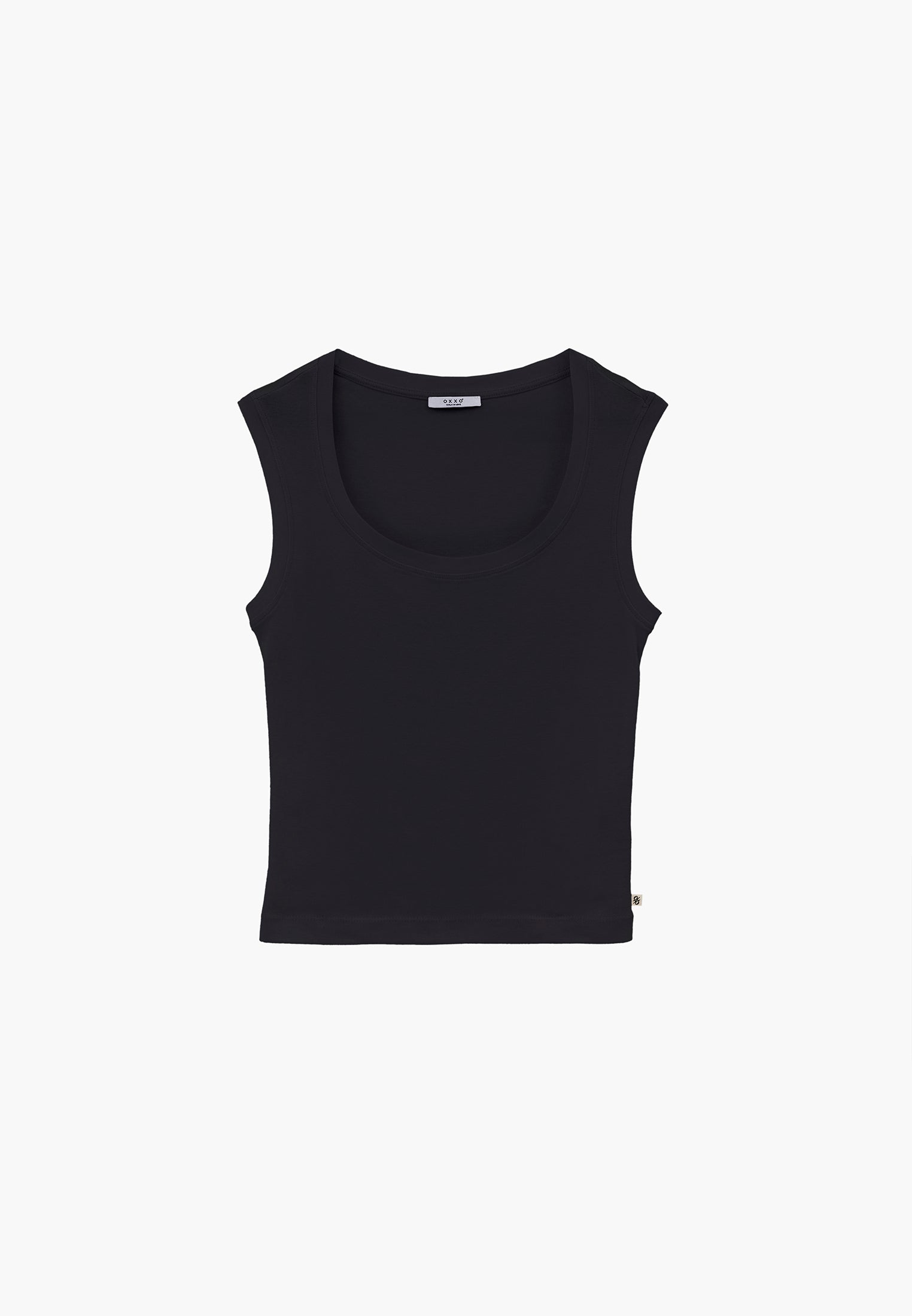Slim Fit Sleeveless Undershirt - BLACK