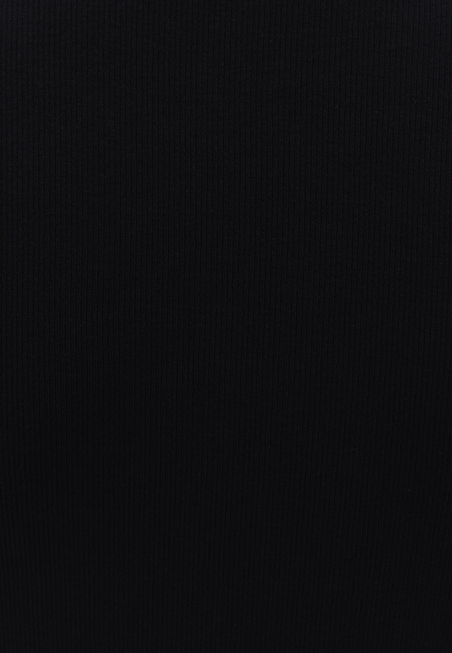 Button Detailed T-Shirt - BLACK