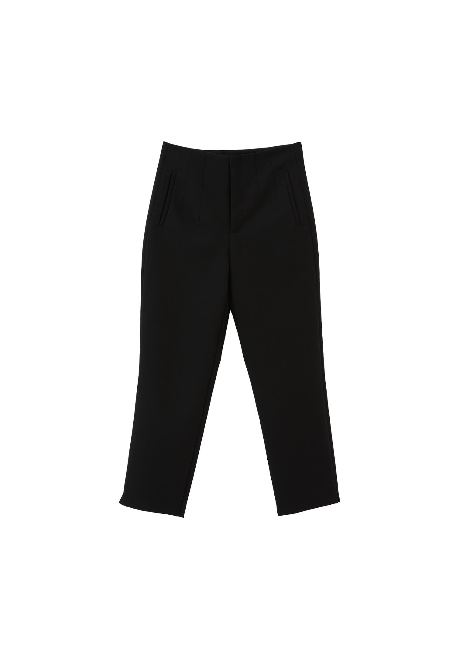 Standard Carrot Pants - BLACK