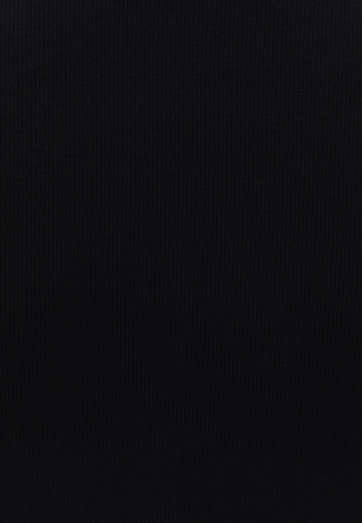 Button Detailed T-Shirt - BLACK