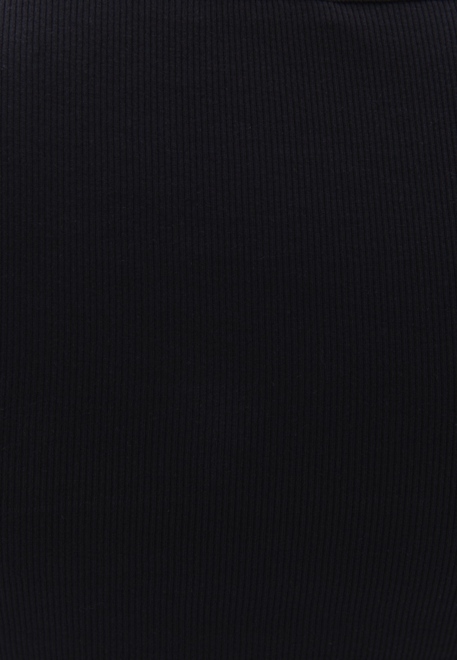 Square Neck Sleeveless Top - BLACK