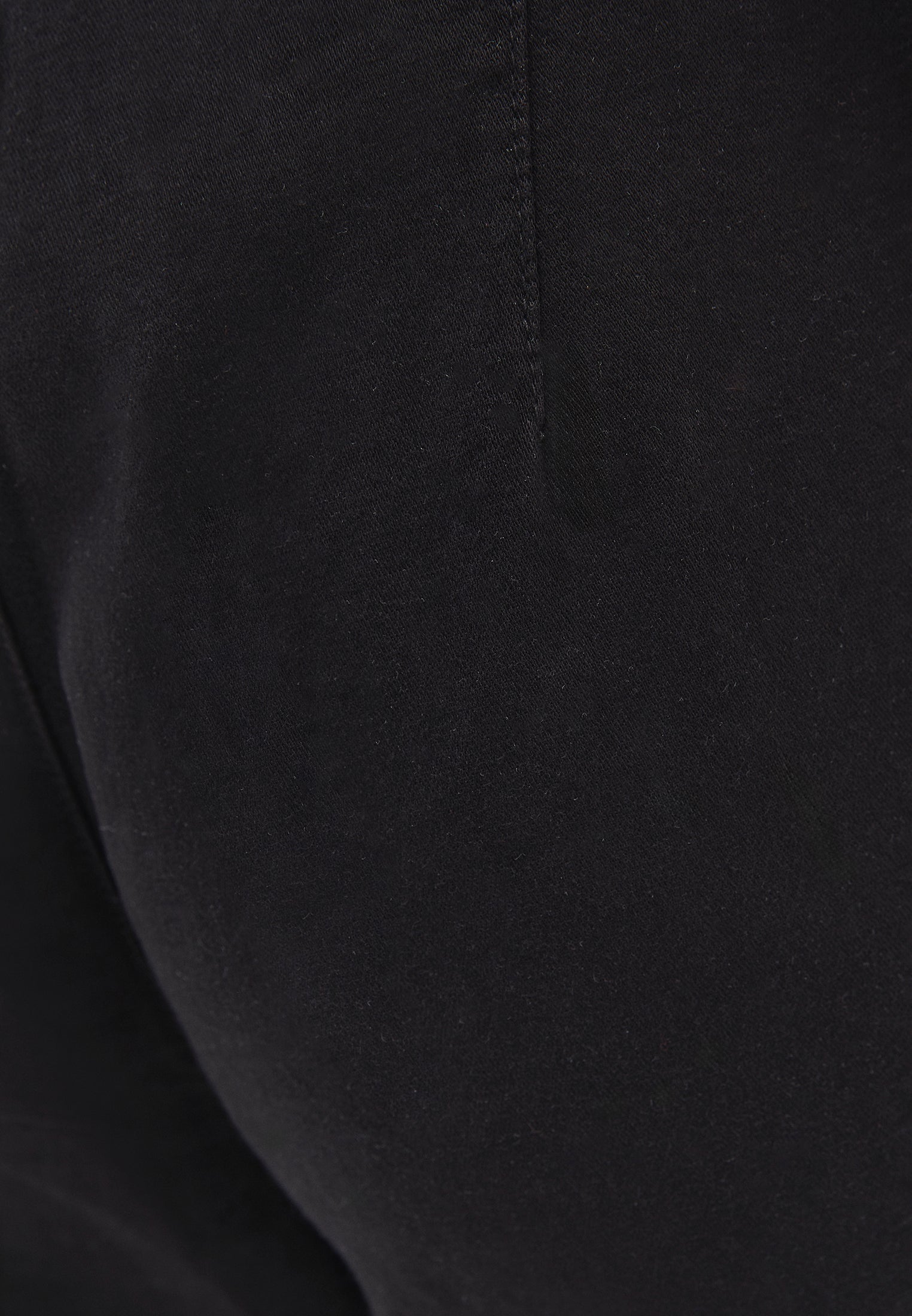 Wide Leg High Waist Pants - BLACK