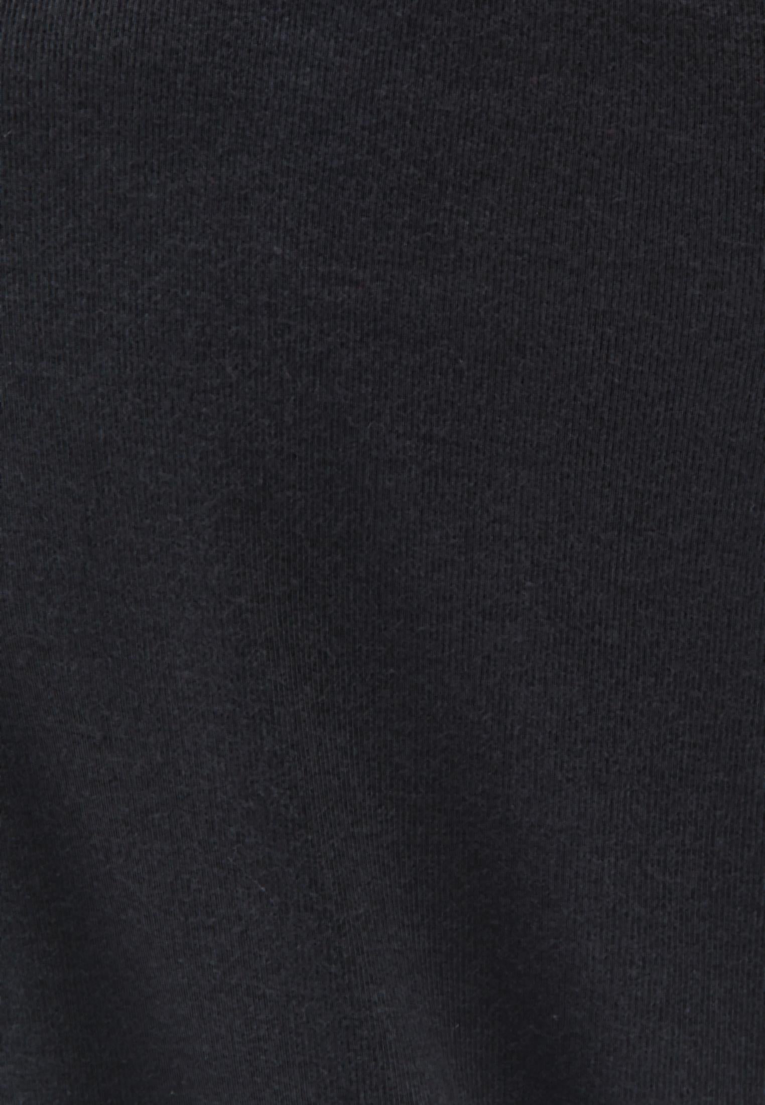 Slim Fit Crew Neck T-Shirt - BLACK