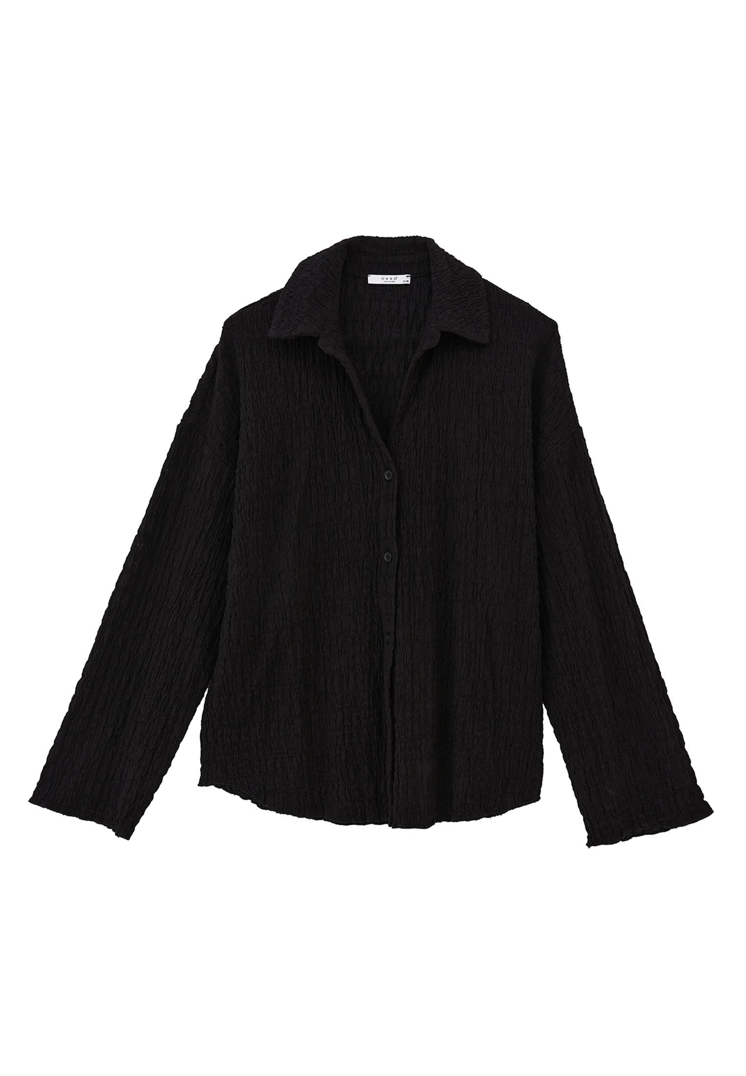 Oversize Shirt - BLACK