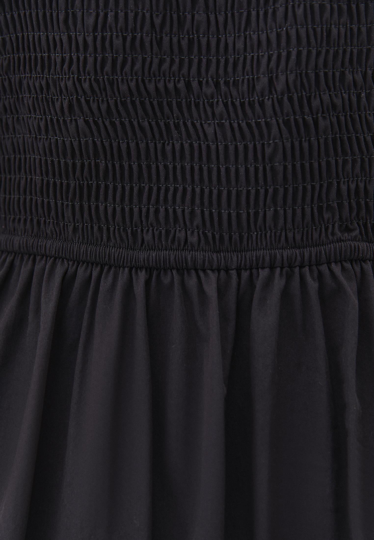 Strappy Halter Neck Long Dress - BLACK