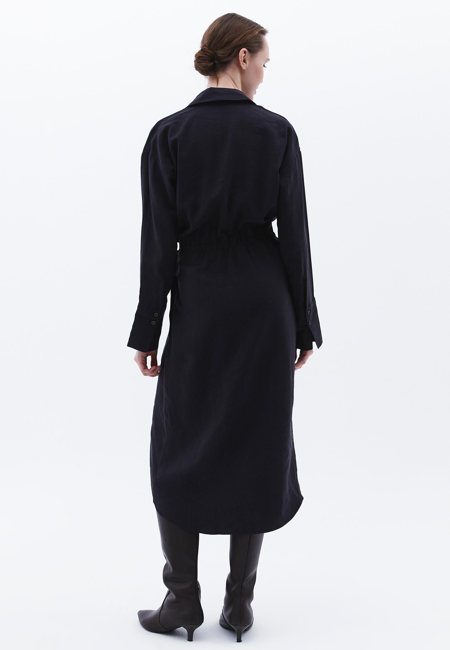 Midi Dress - BLACK