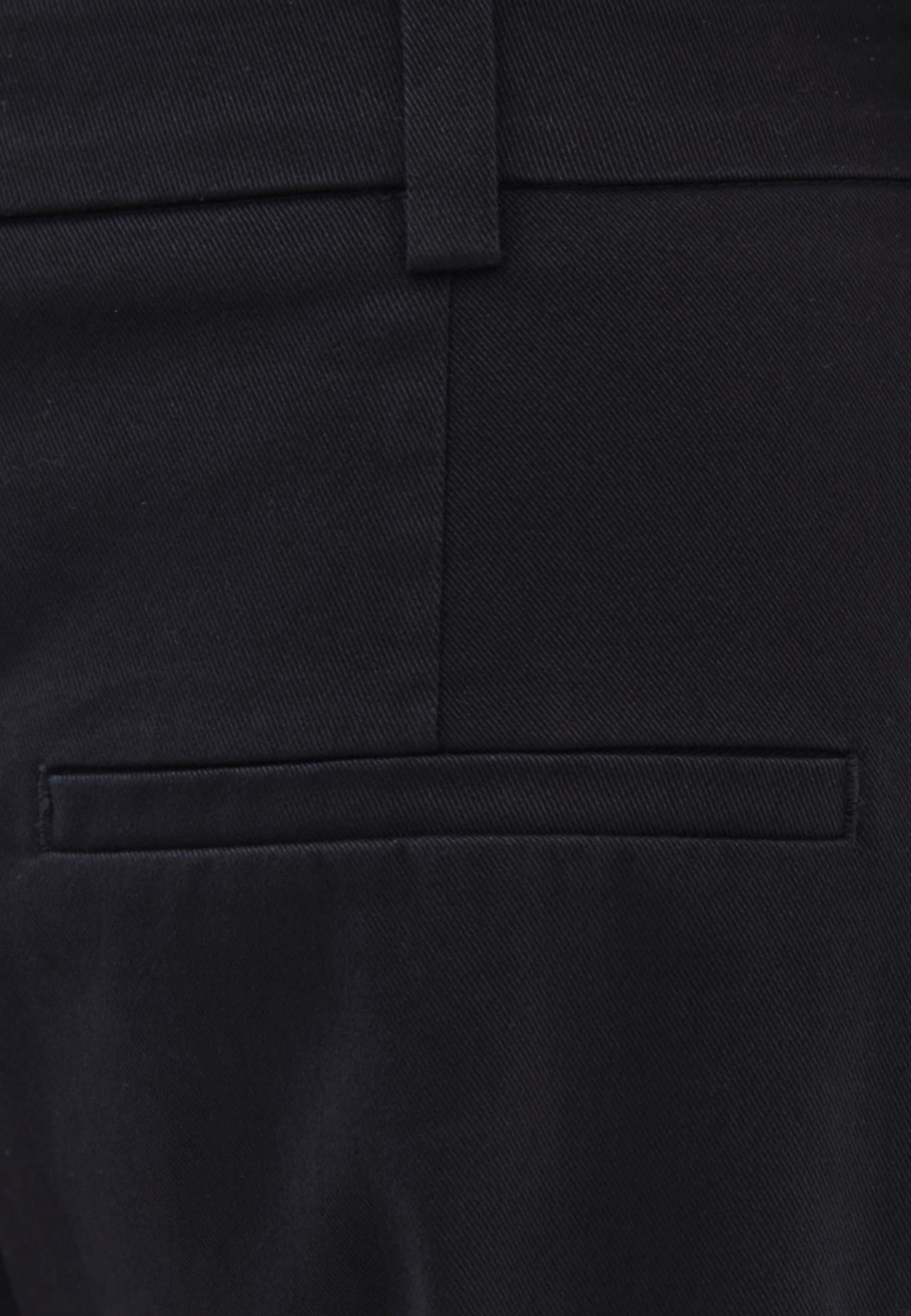 Pleated Ultra High Waist Straight Leg Women Pants - BLACK