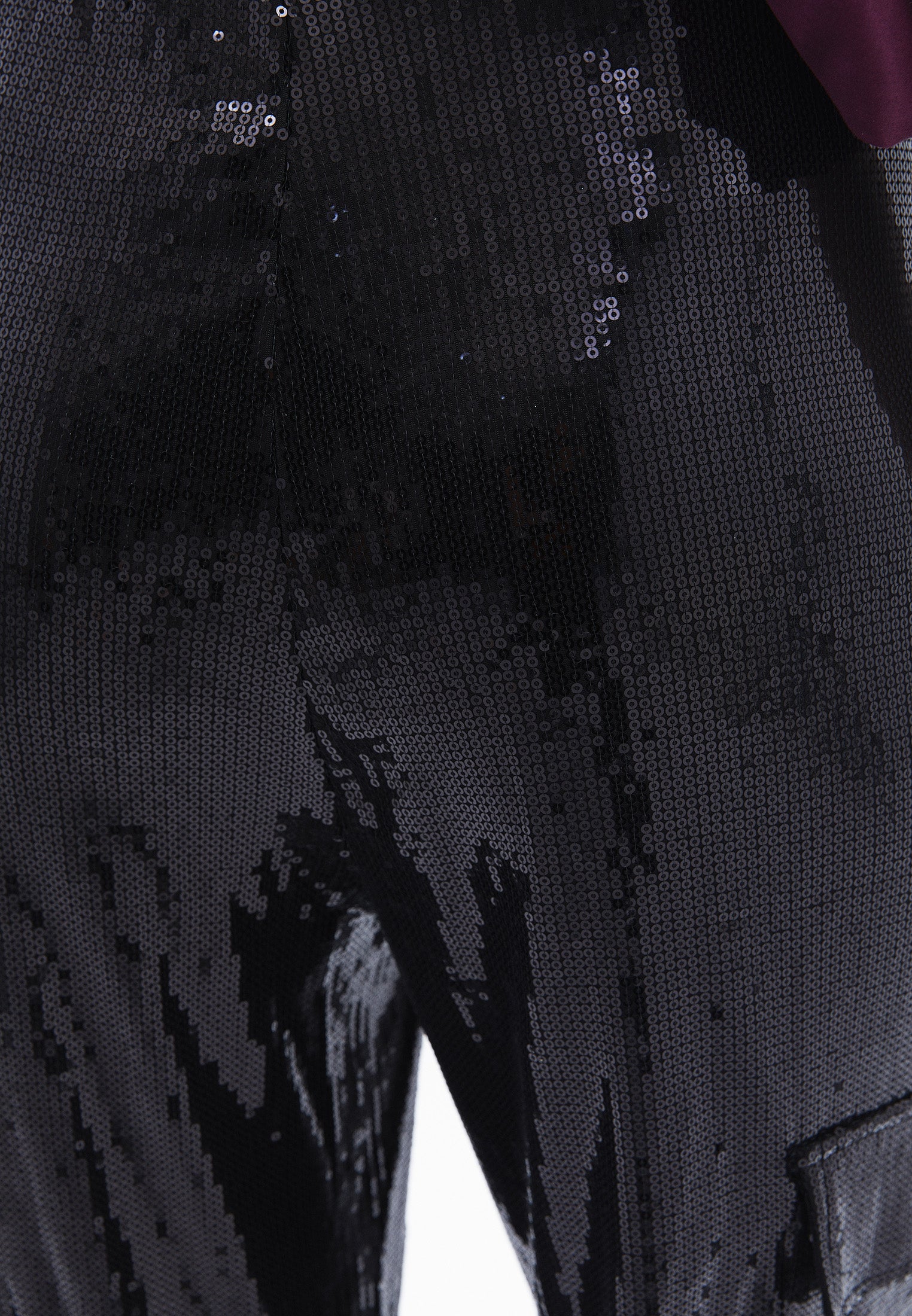 High Waist Cargo Wide Leg Pants - BLACK