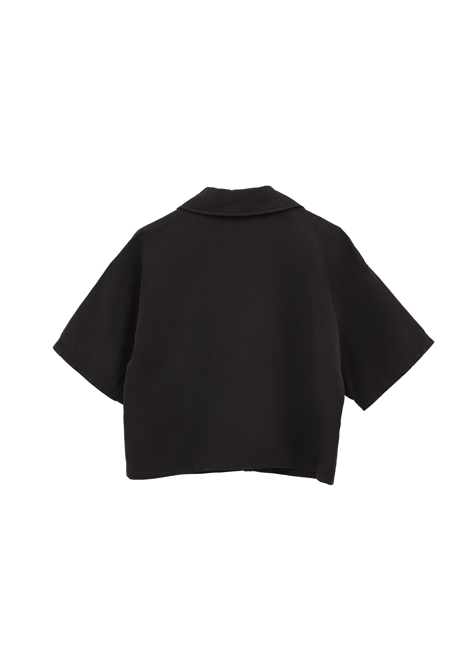 Oversize Shirt - BLACK